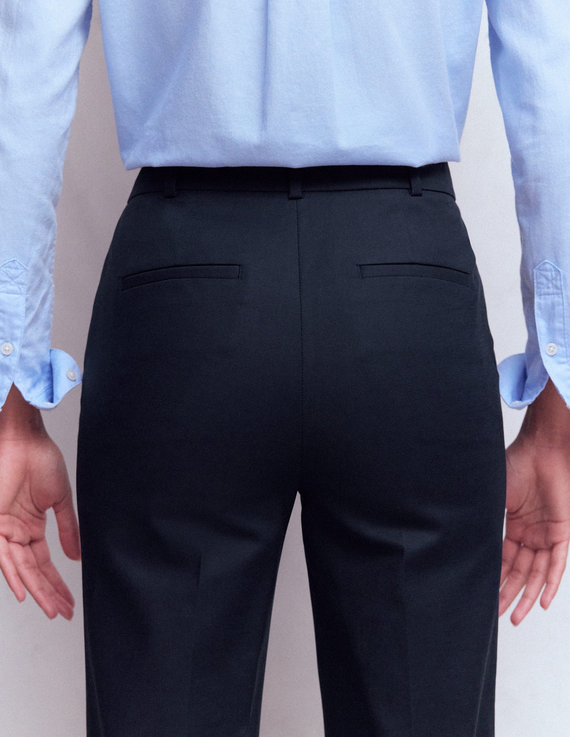 Canonbury 7/8 Trousers-Navy-5