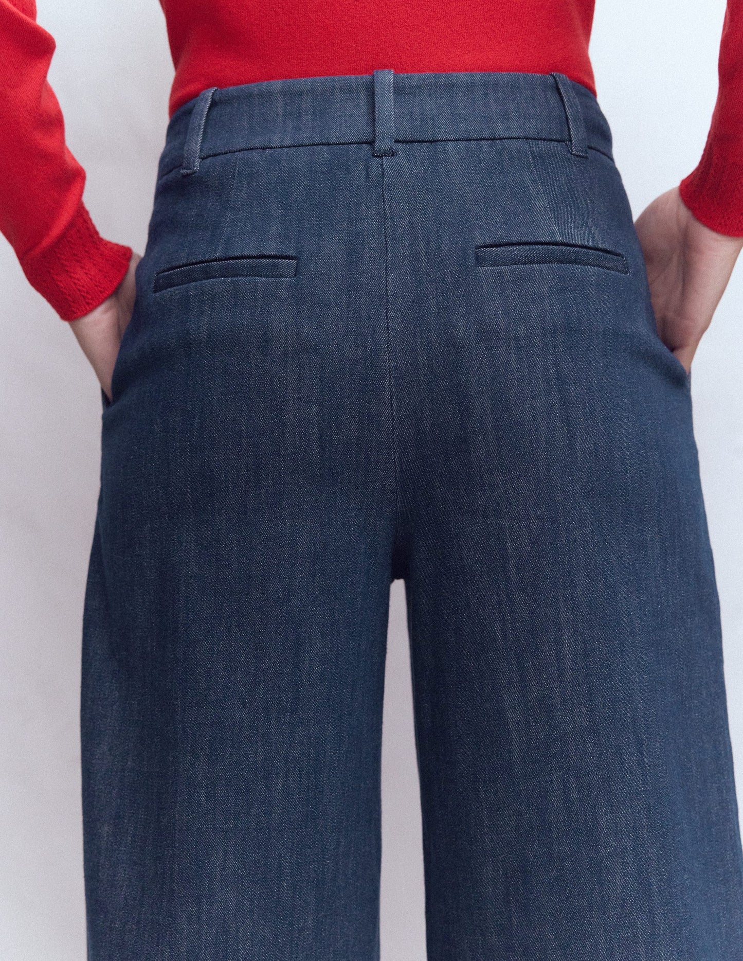 Kensington Twill Trousers-Indigo