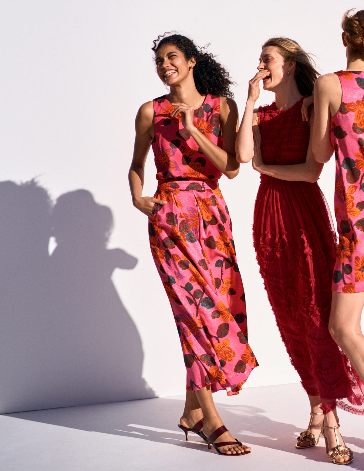 Verity Maxi Skirt-Pink, Elaborate Blossom - Image 7