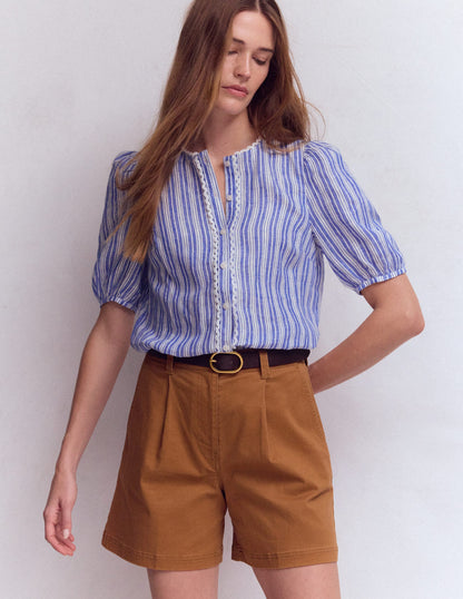 Chino Shorts-Ginger-1