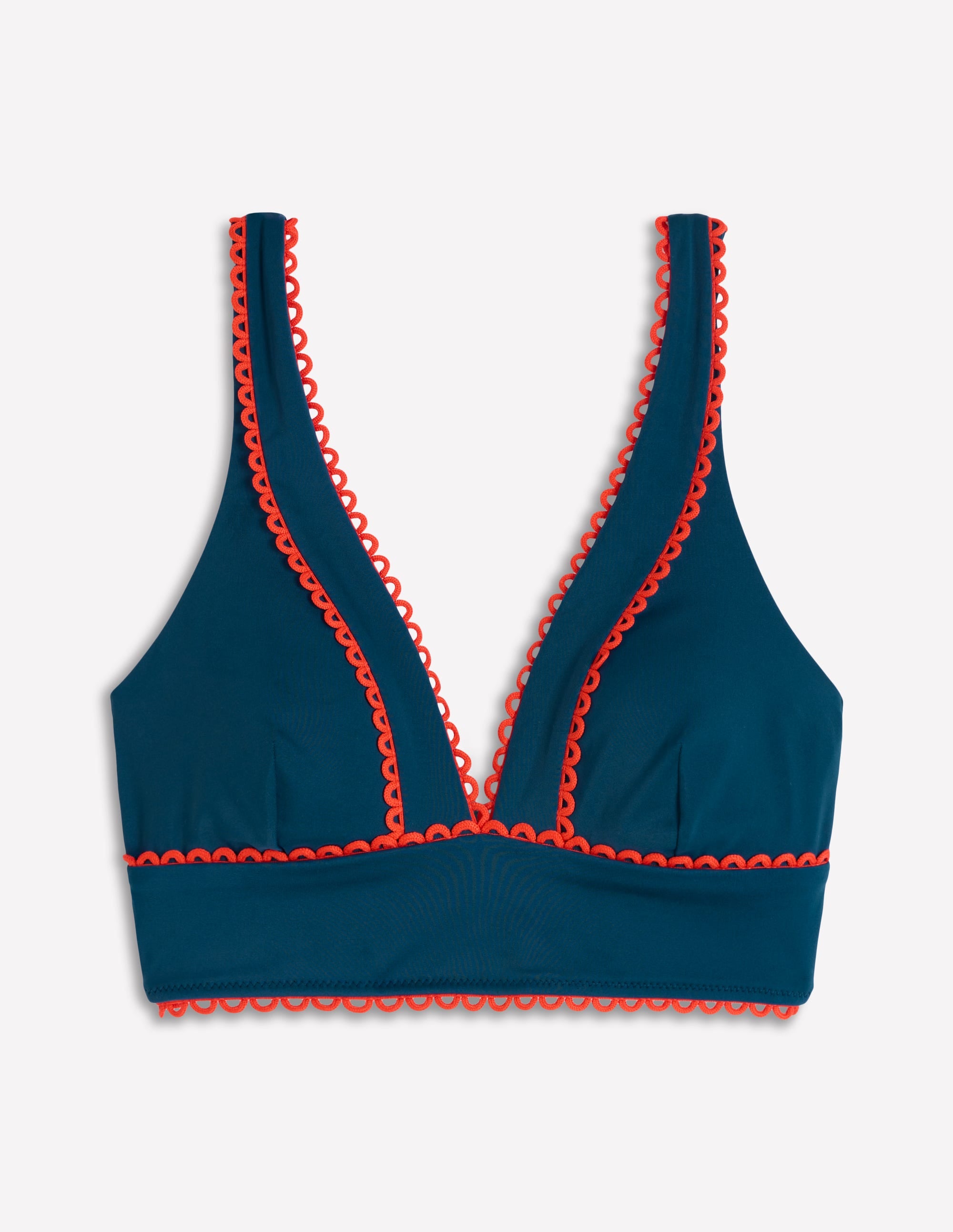 Porto V-neck Bikini Top-Oceanside, Firework - Image 6