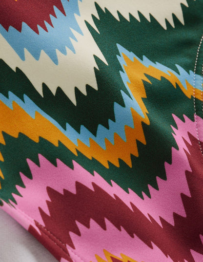 Classic Bikini Bottoms-Multi, Zig Zag Wave-6