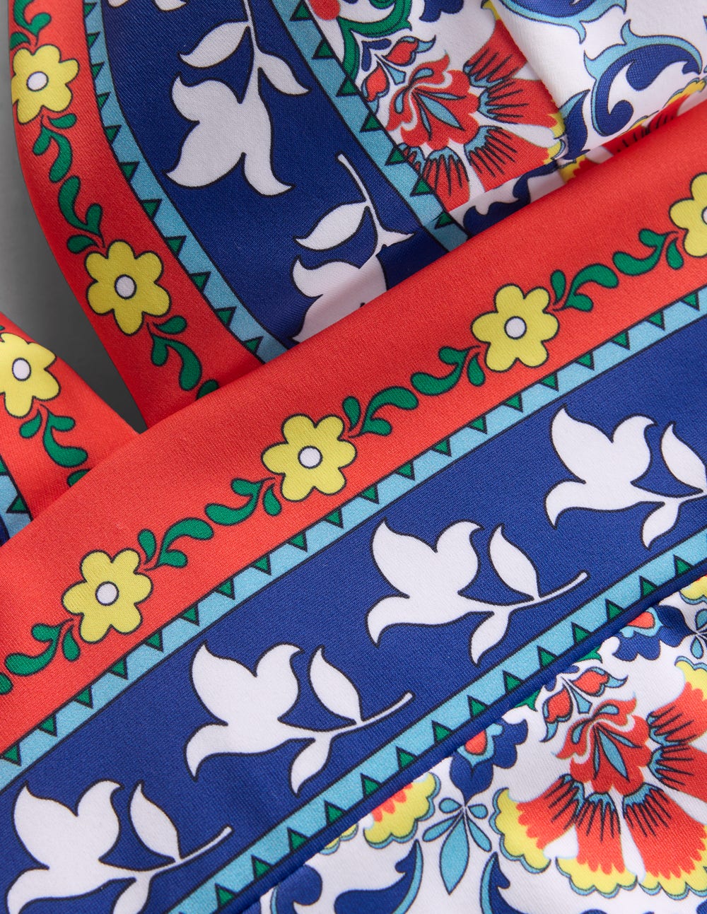 Porto Tankini Top-Multi, Ornamental Trellis-6