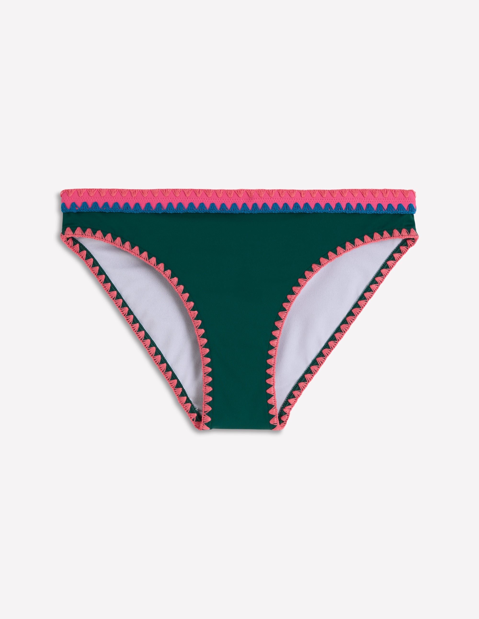 Porto Bikini Bottoms-Mangrove Green, Embroidery - Image 8