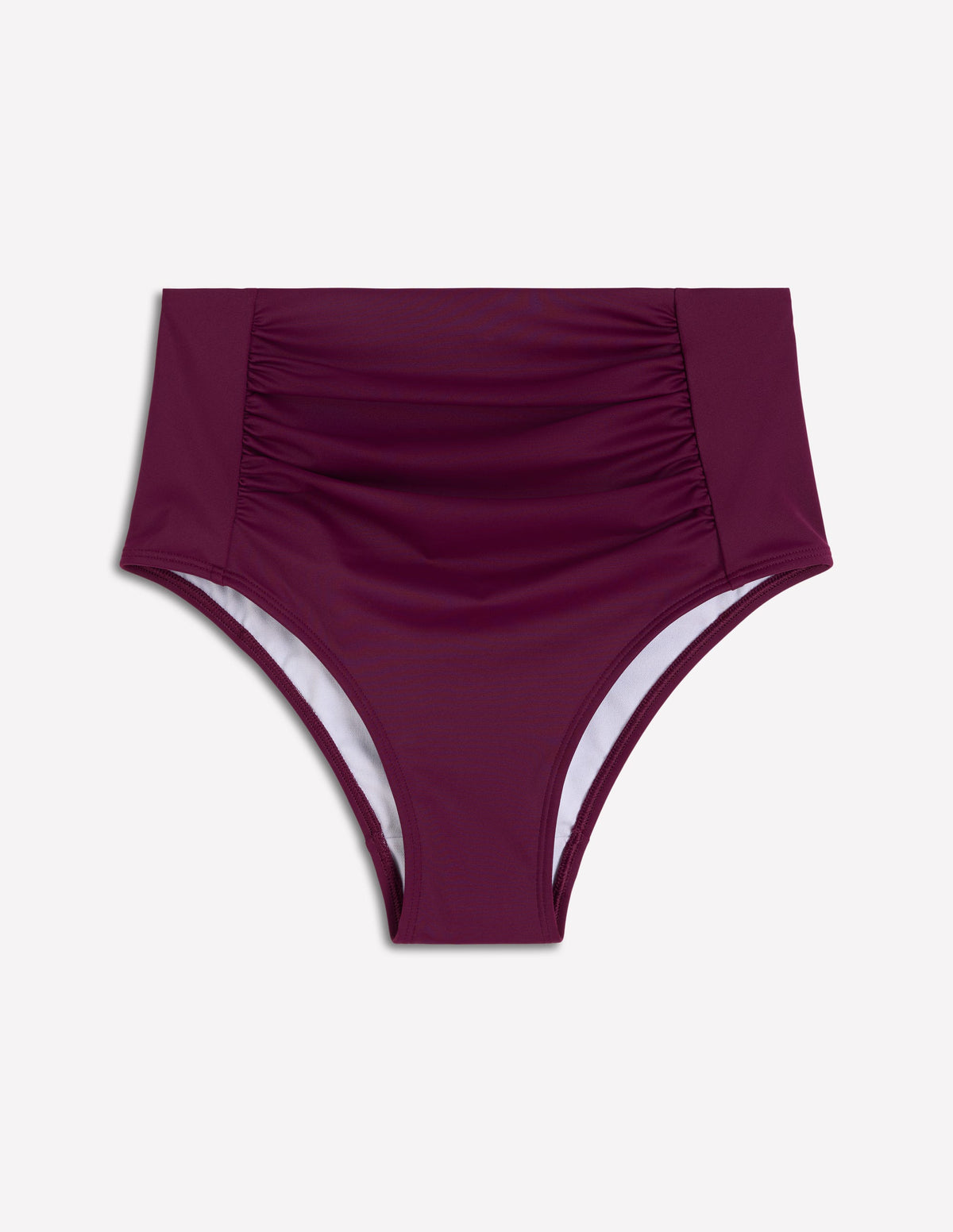 Kythira Ruched Bikini Bottoms-Chocberry - Image 7