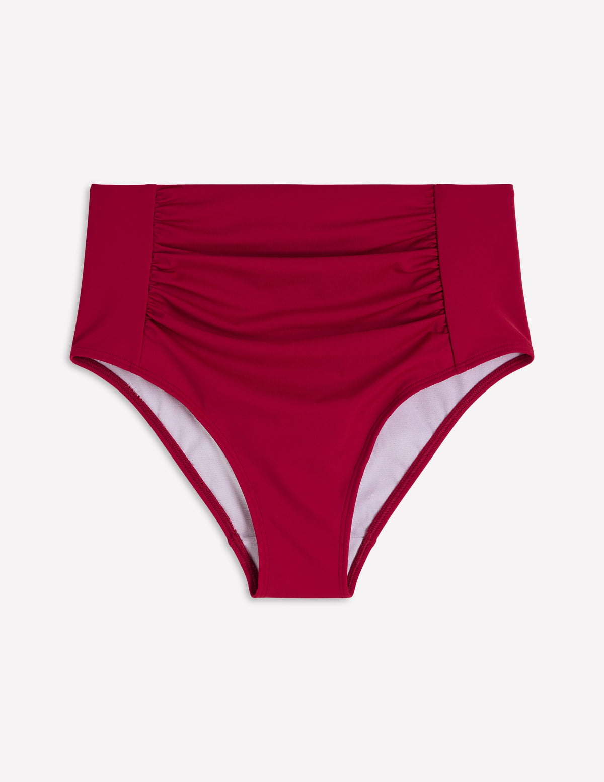Kythira Ruched Bikini Bottoms-Merida Red - Image 5