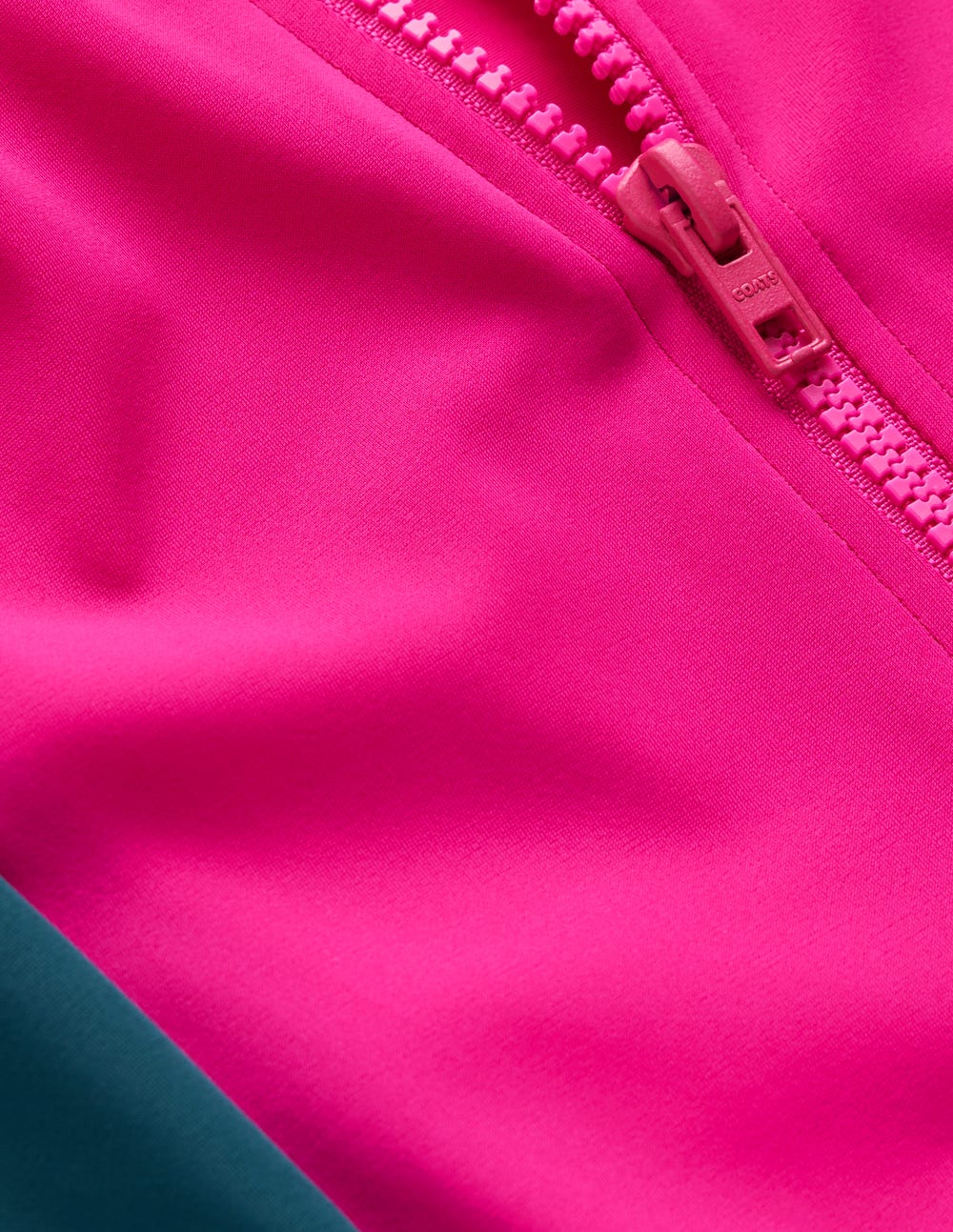 Long Sleeve Rash Guard Top-Pink Colourblock - Image 6