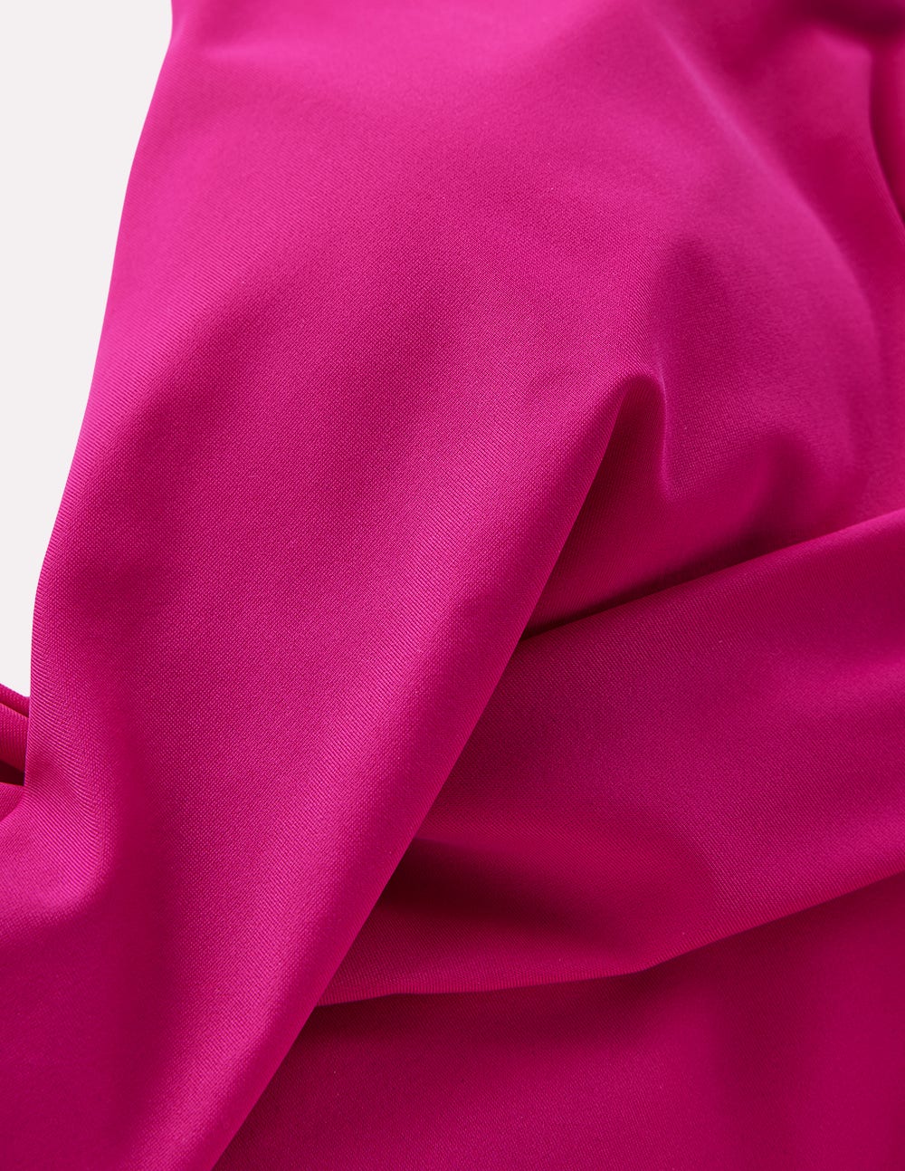 Cannes Cross Wrap Swimsuit-Bright Fuchsia-6