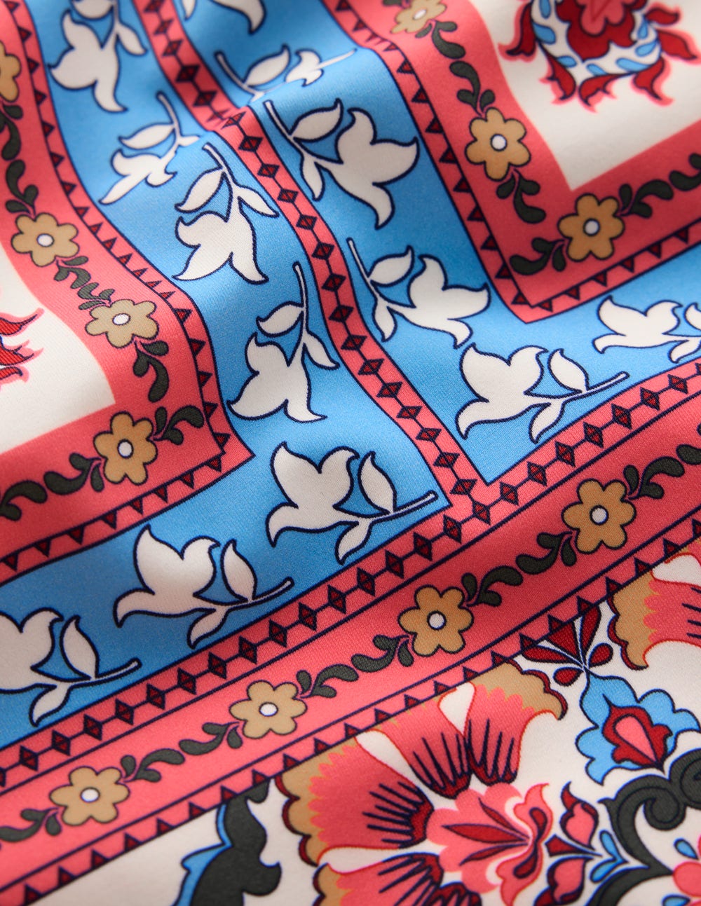 Arles Swimsuit-Pink, Ornamental Trellis-7