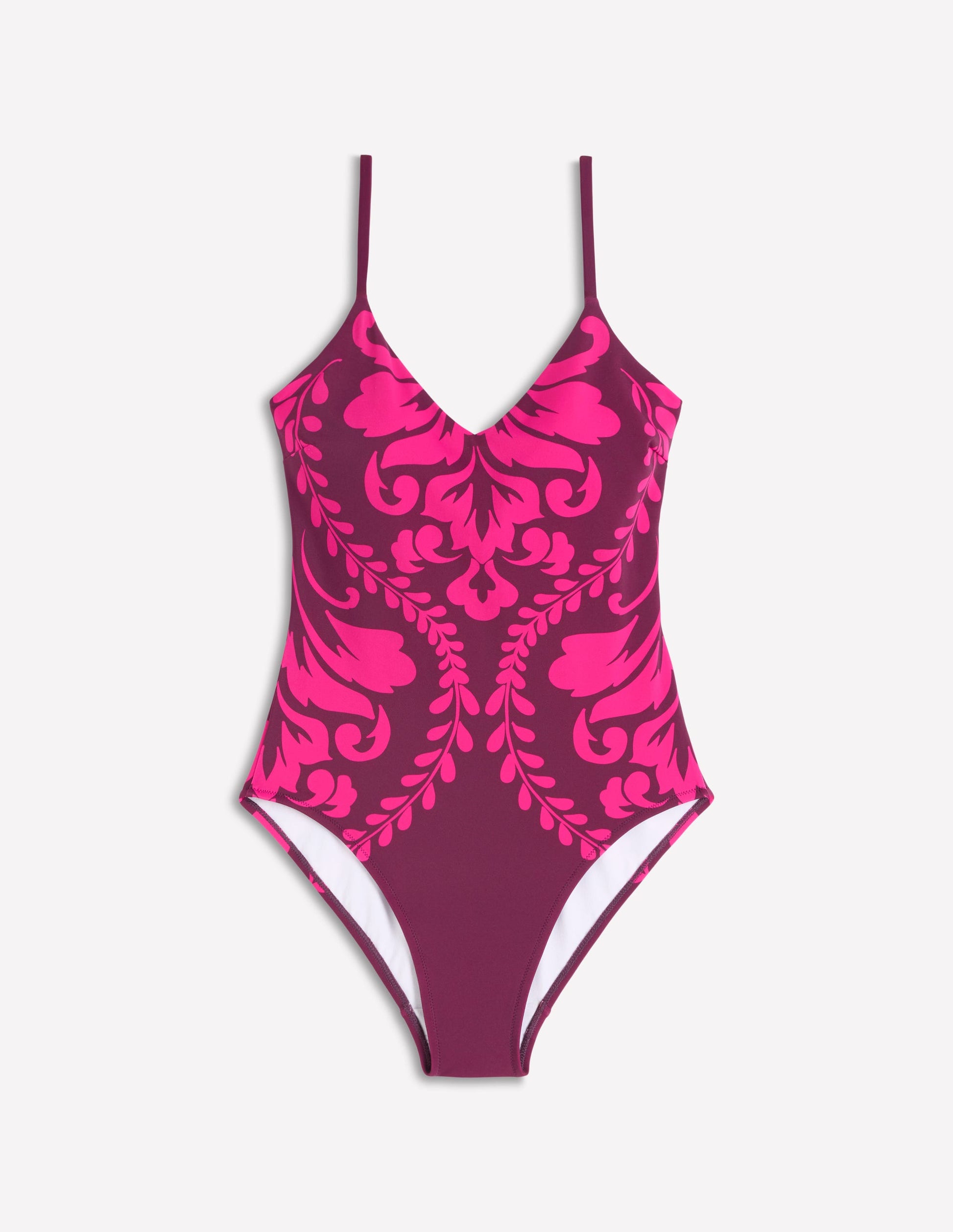 Palermo V Swimsuit-Chocberry, Decorative Lattice-8