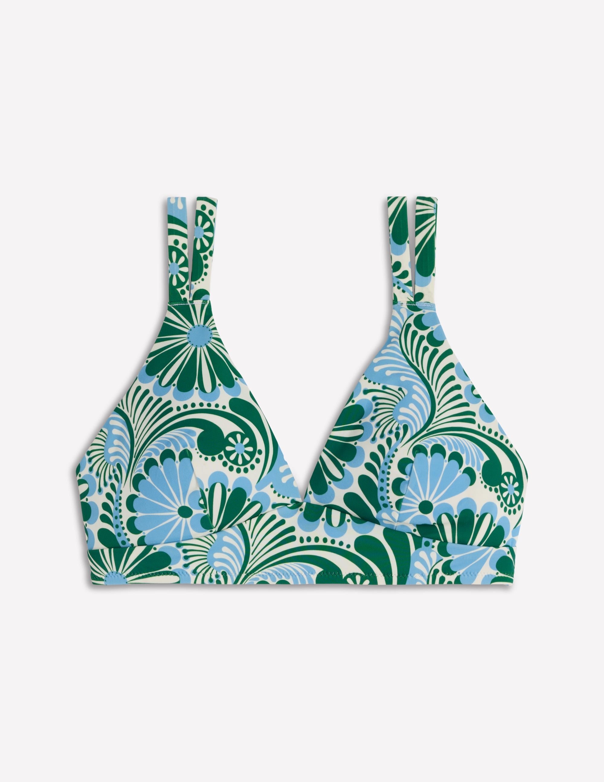 Arles Bikini Top-Air Blue, Euphoric Gardens - Image 7