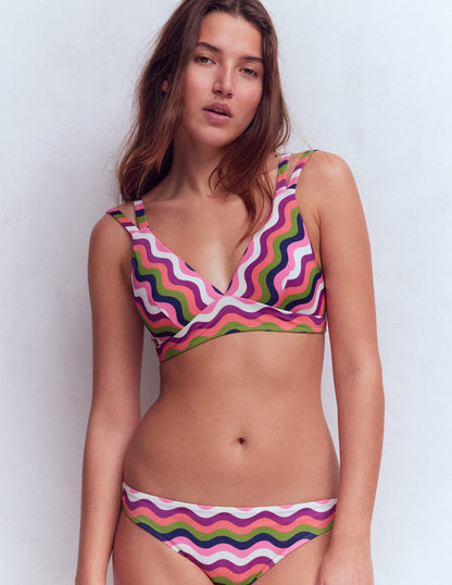 Arles Bikini Top-Multi, Wavy Stripe-4