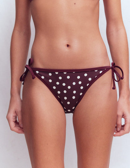 Symi Reversible Bikini Bottoms-Chocberry-4