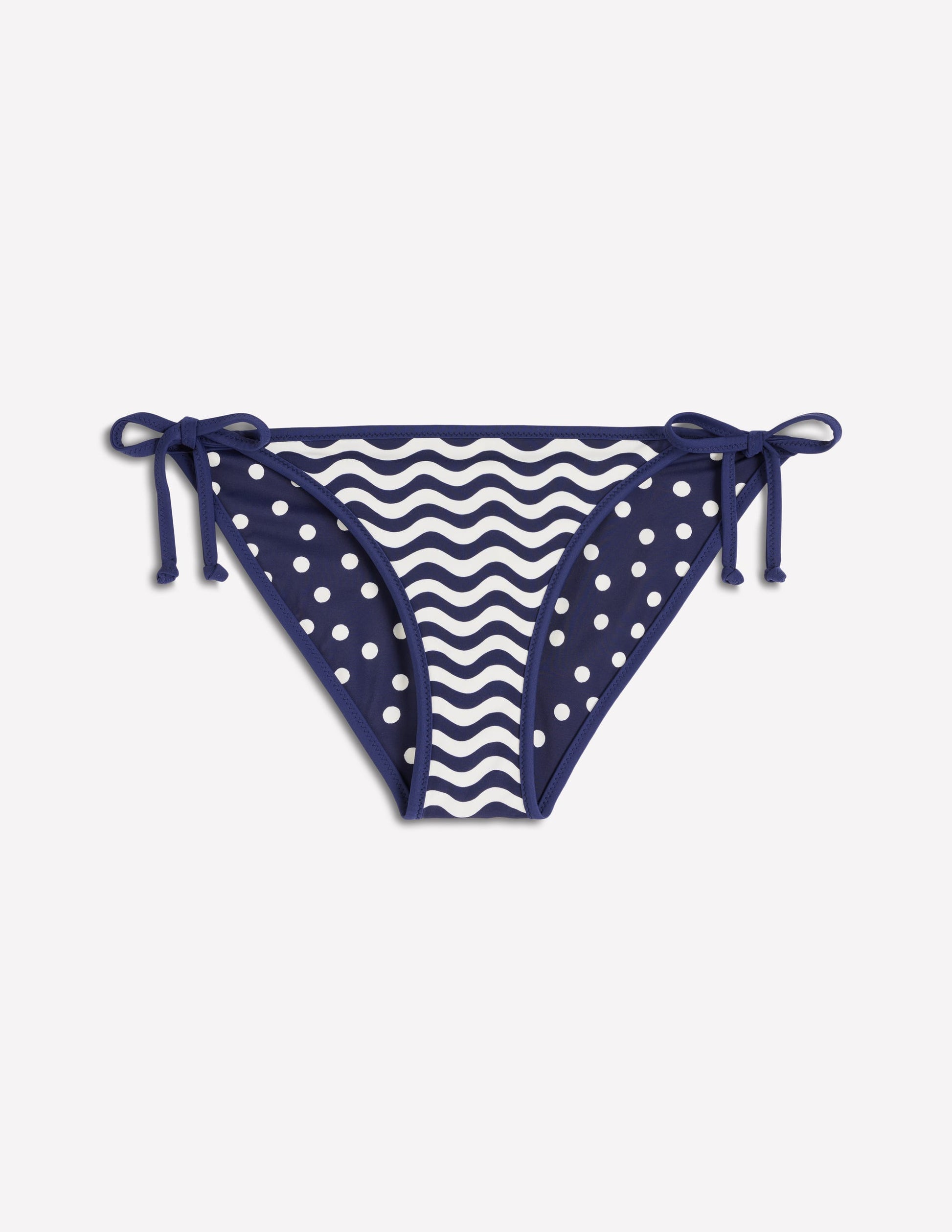Symi Reversible Bikini Bottoms-French Navy-6