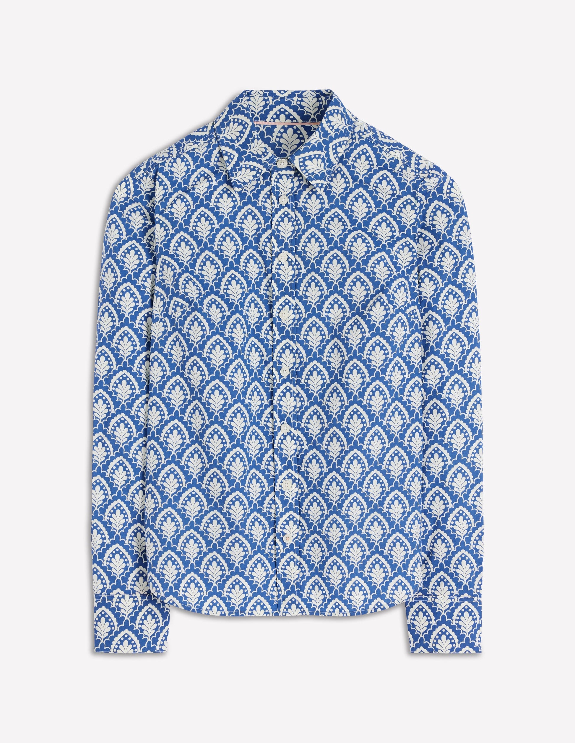 Sienna Cotton Shirt-Blue, Petal Terrace-6