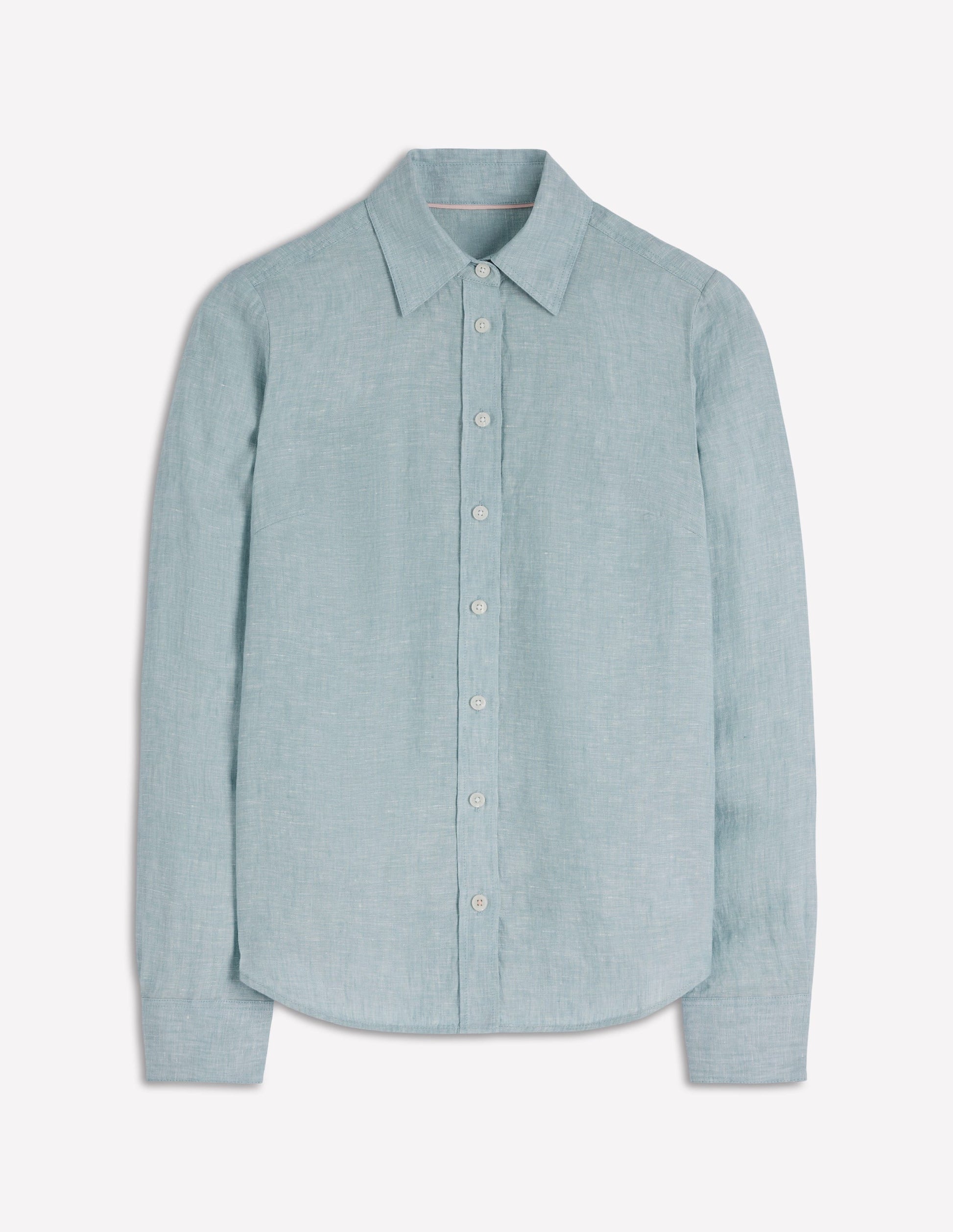 Sienna Linen Shirt-Tourmaline Chambray-6