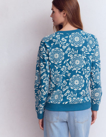 Rosa Printed Sweatshirt-Decorative Blossom-3