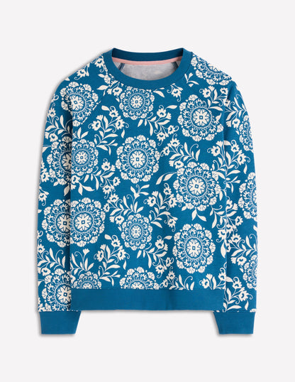 Rosa Printed Sweatshirt-Decorative Blossom-5