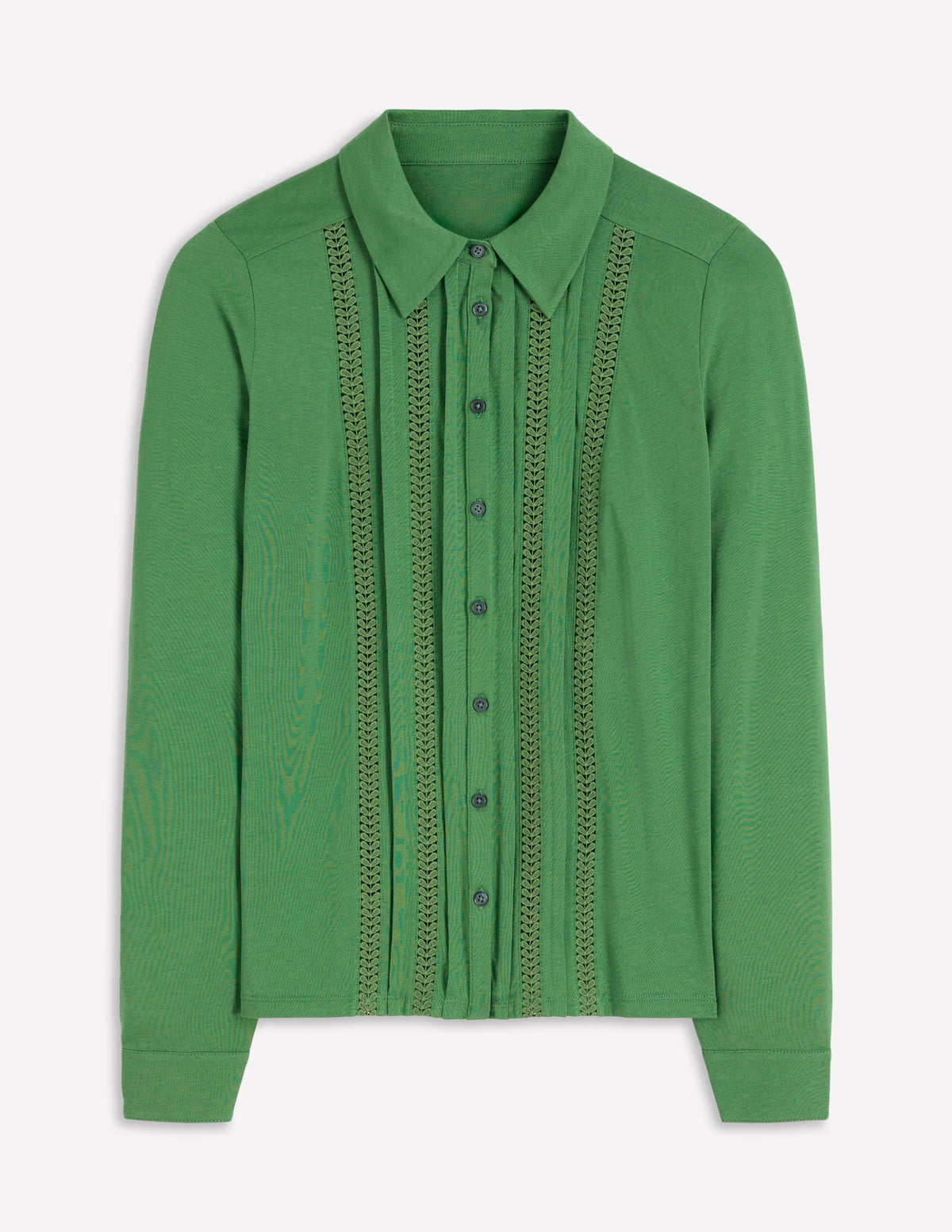Trim Detail Jersey Shirt-Broadbean - Image 5