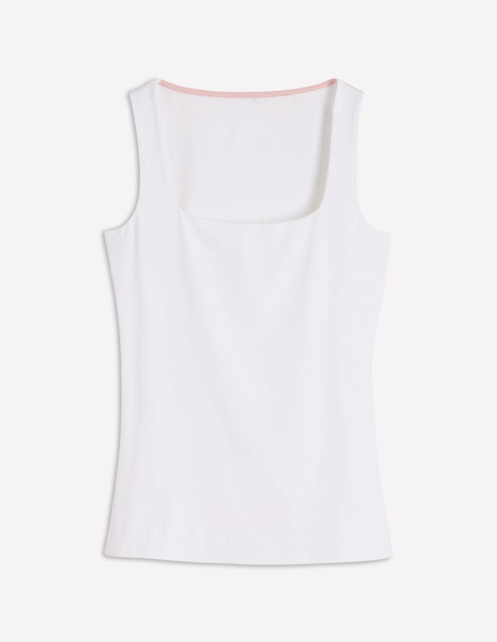 Brooke Double Layer Vest-White - Image 4