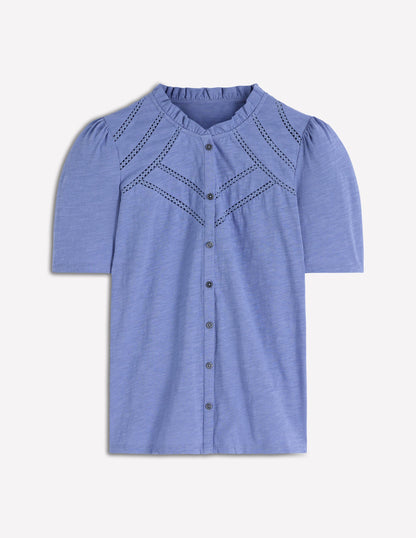 Bea Short Sleeve Shirt-Ebb and Flow-5