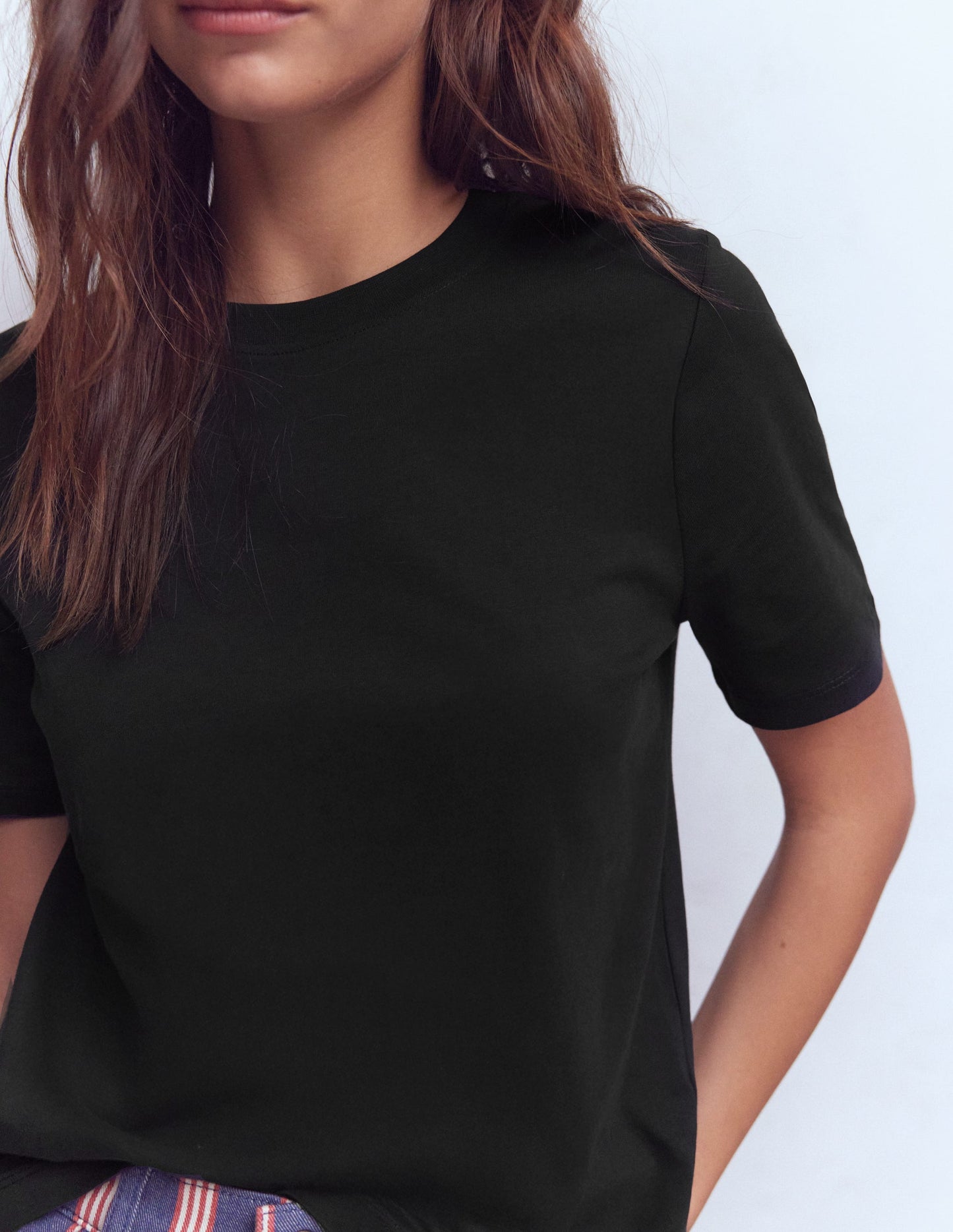 Cotton T-Shirt-Black