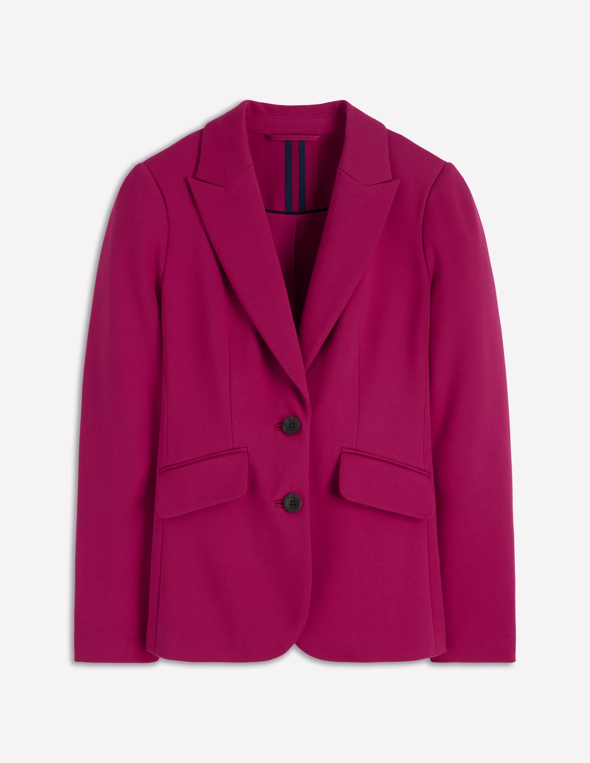 Marylebone Ponte Blazer-Pomegranate - Image 6