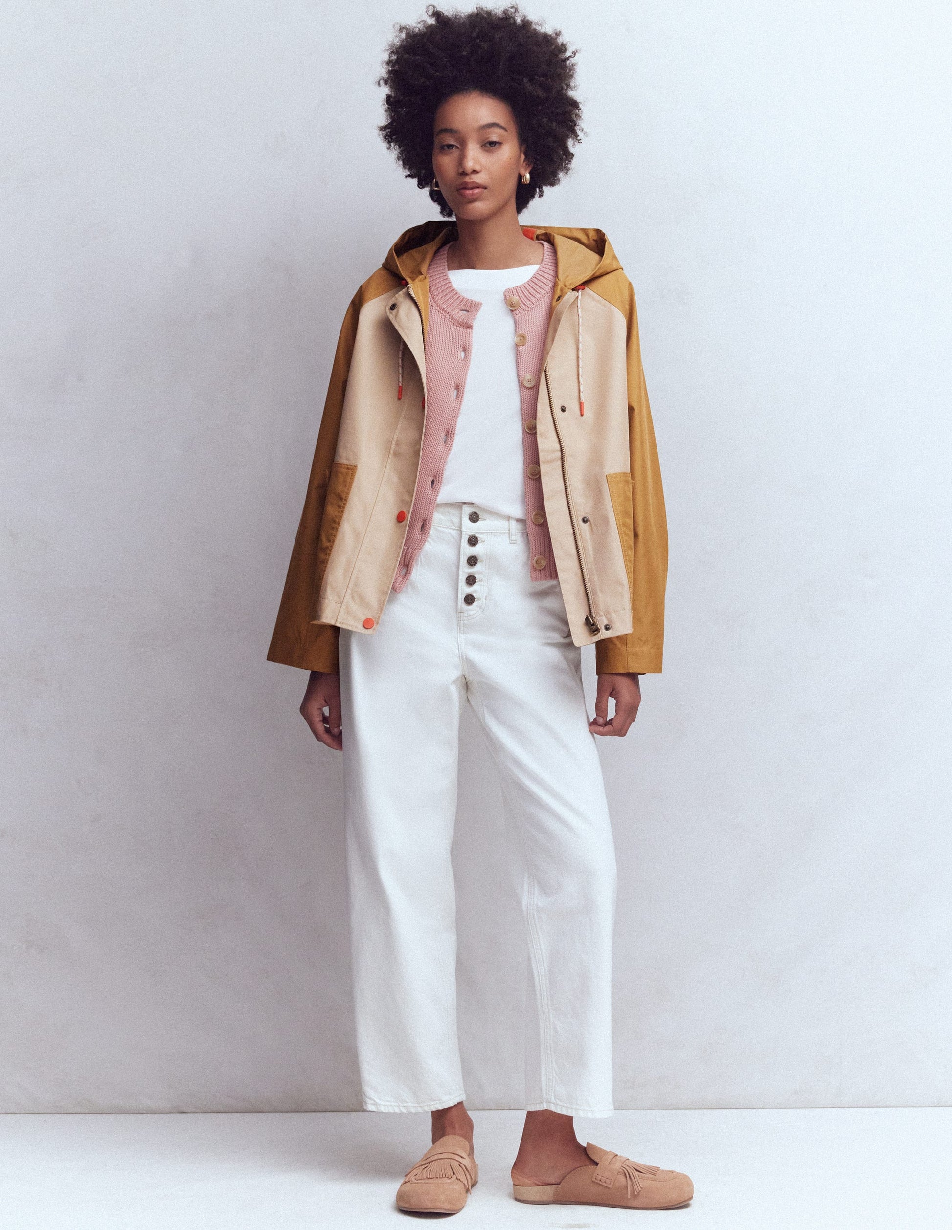 Lightweight Rain Mac-Neutral-5