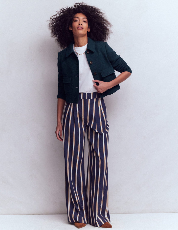 Lisburn Patch Pocket Jacket-Navy