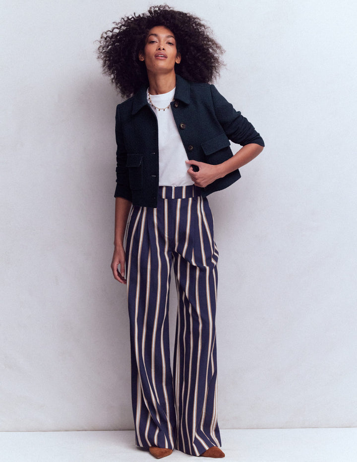 Lisburn Patch Pocket Jacket-Navy