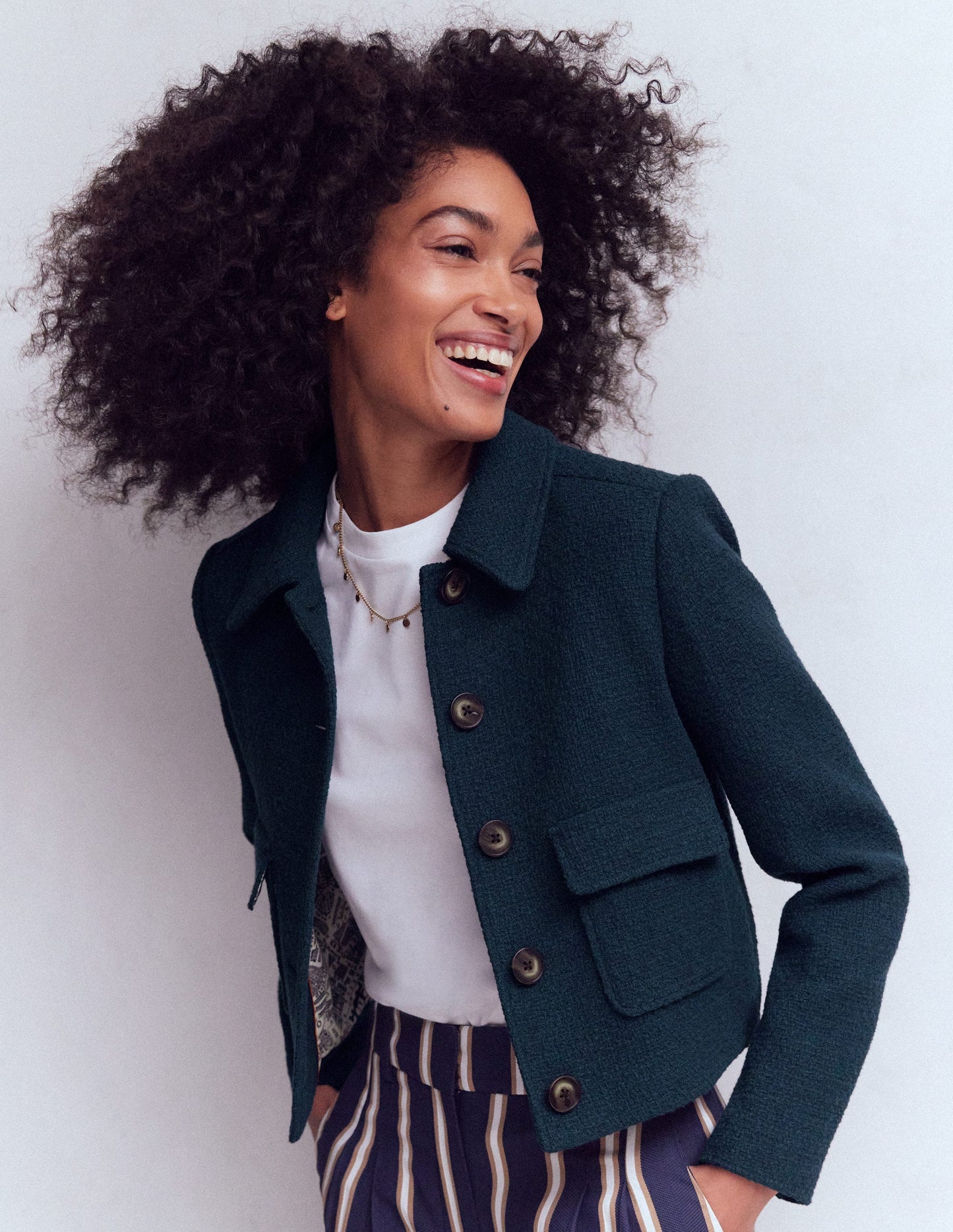 Lisburn Patch Pocket Jacket-Navy