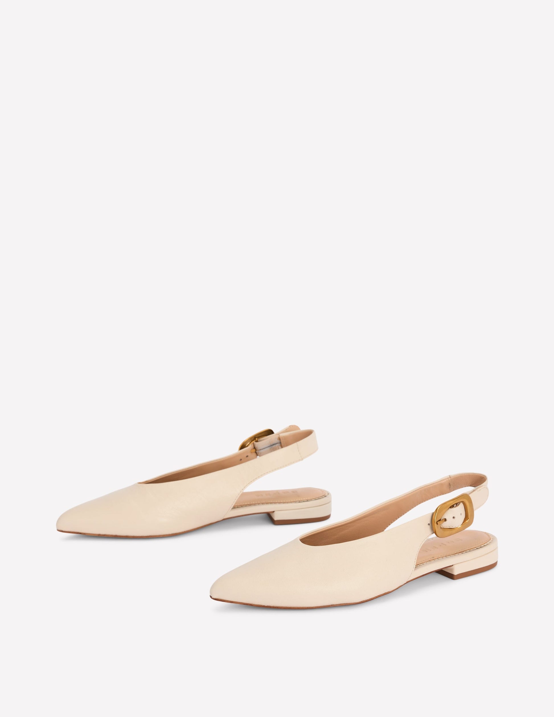 High Cut Flat Point-Ecru-4