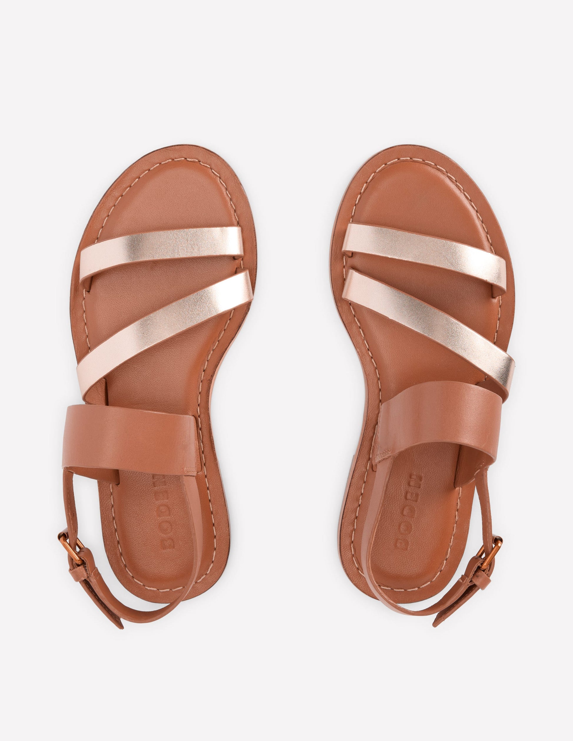 Asymmetric Sandal-Tan/Gold-6
