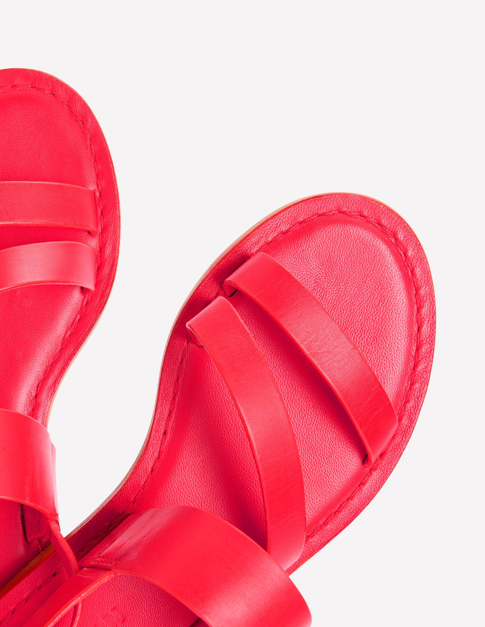 Asymmetric Sandal-Red-4