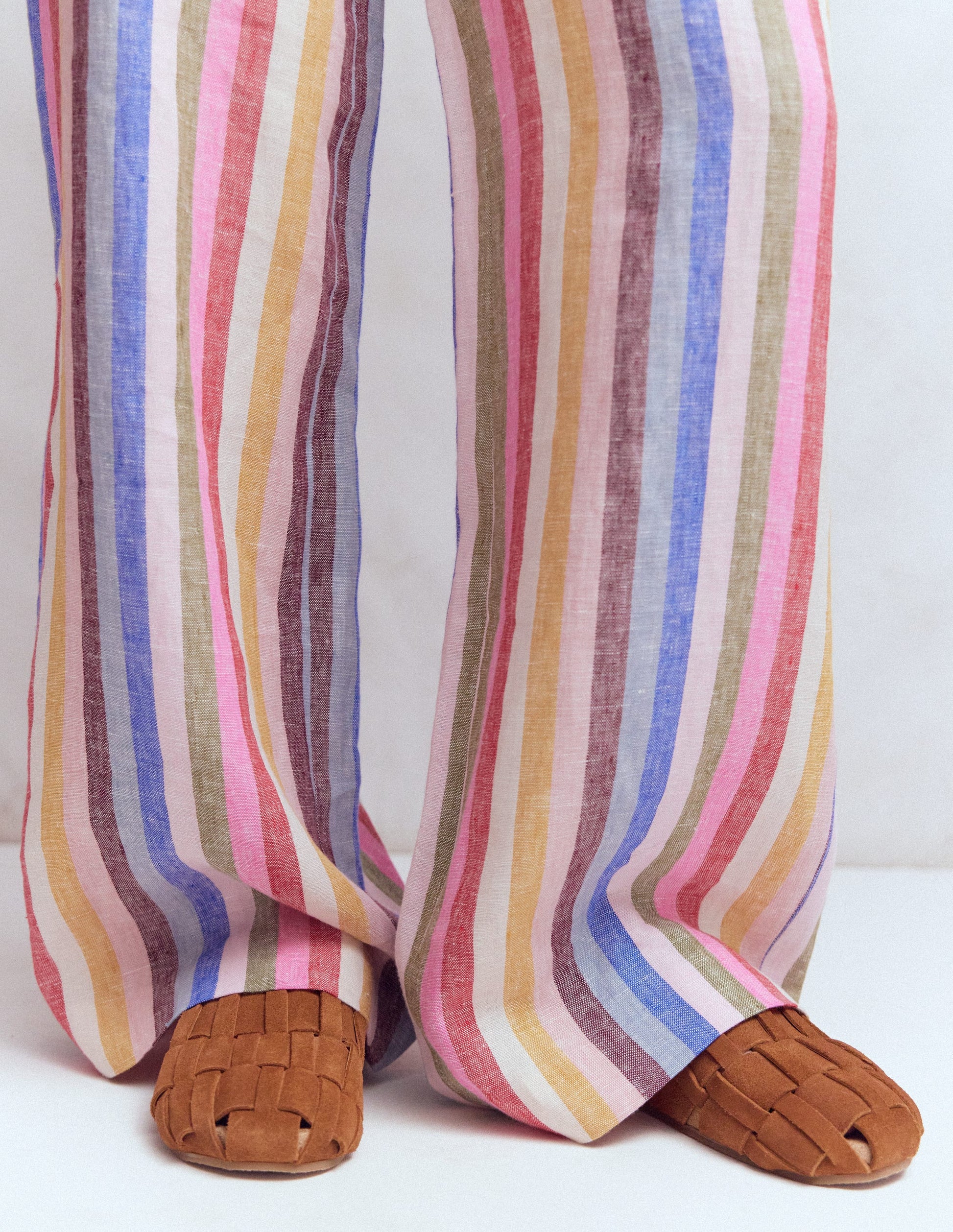 Loretta Multi Strap Clog-Tan-2