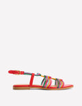 Multi Strap Knot Sandal-Multi