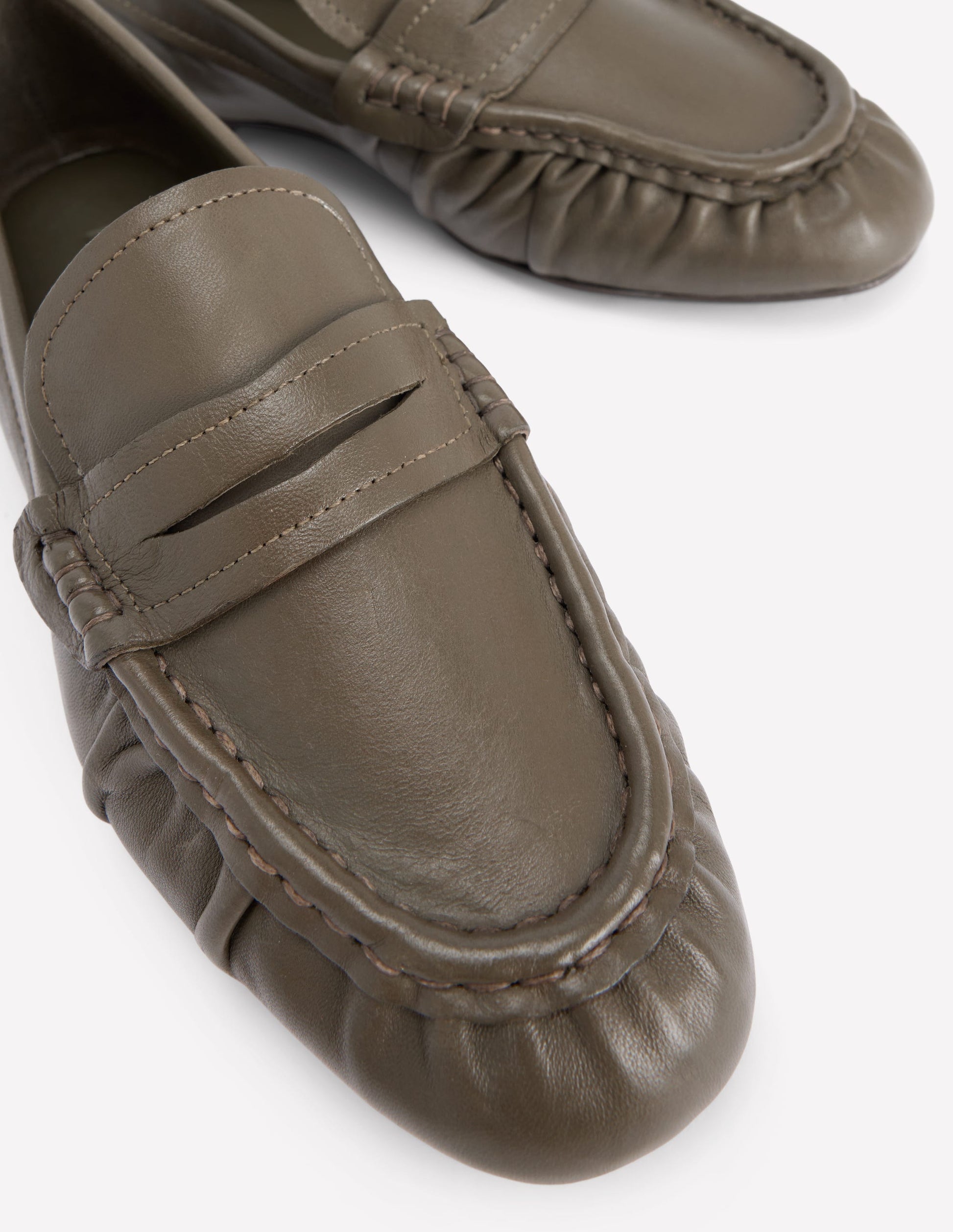Super Soft Flexi Loafer-Deep Olive-4