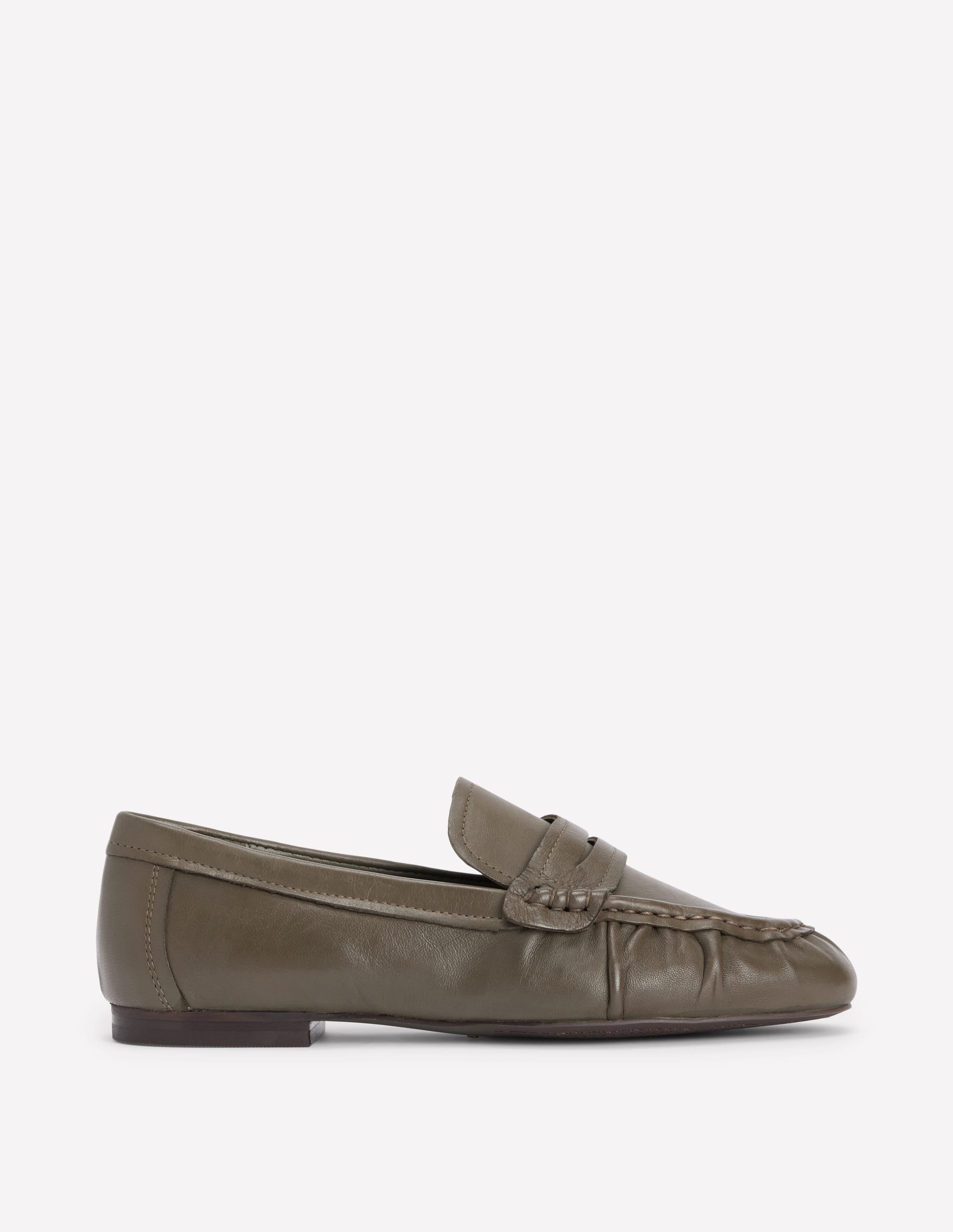 Super Soft Flexi Loafer-Deep Olive - Image 1