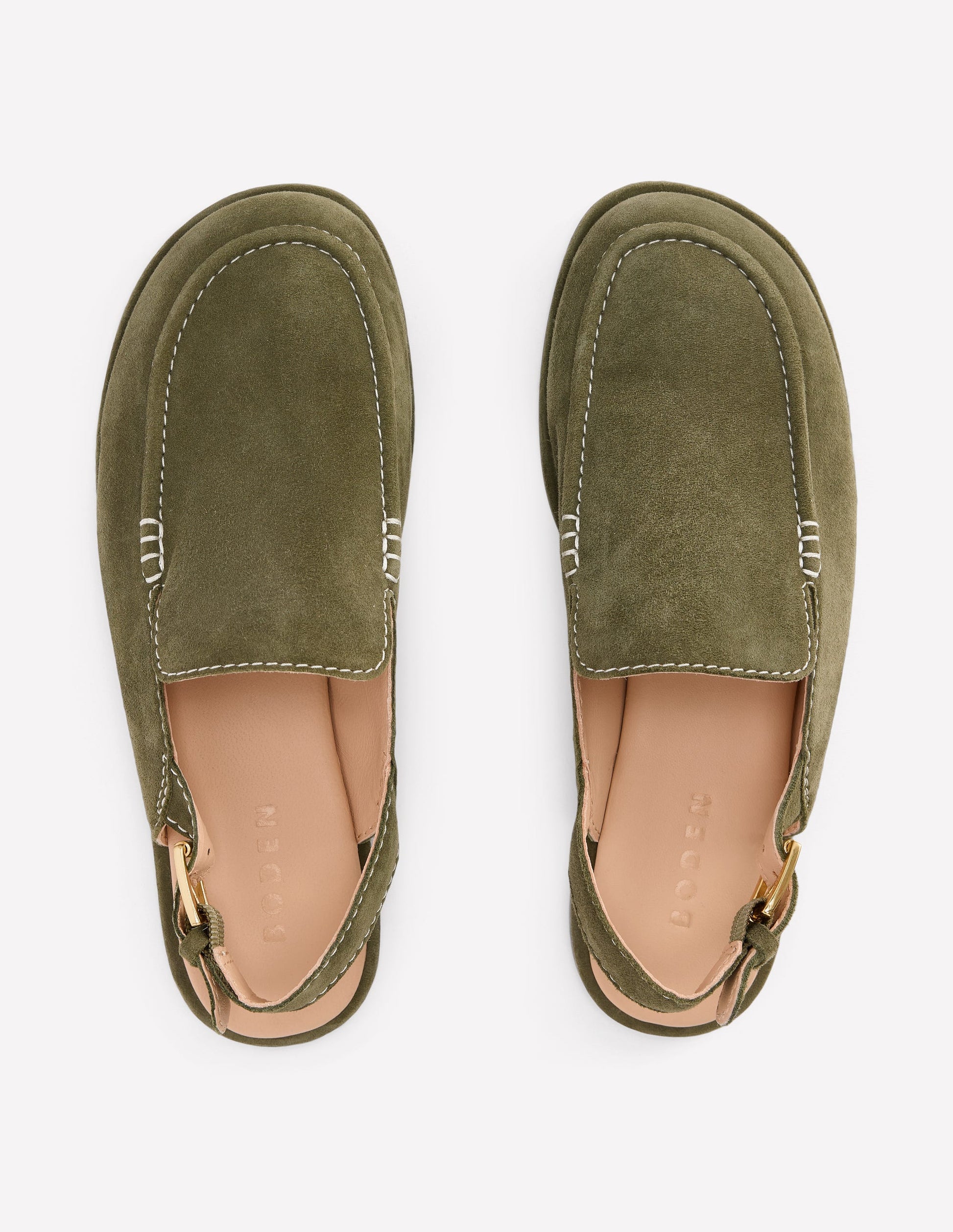 Slingback Clog-Deep Olive-5