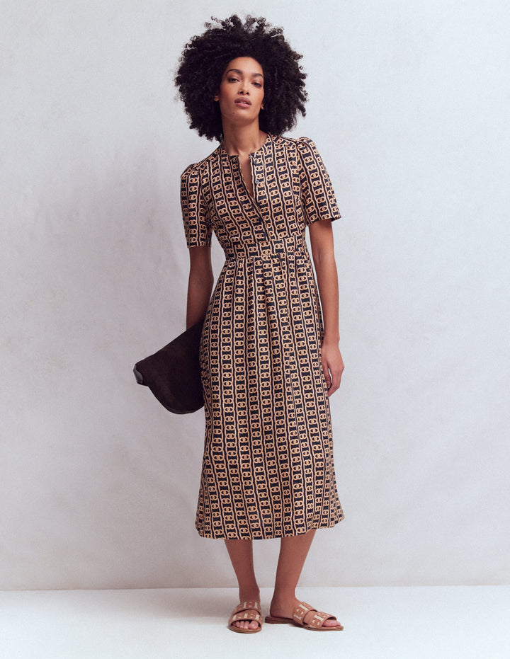Women's Linen Midi Dresses | Boden Global Women's Linen Midi Dresses | Boden Global