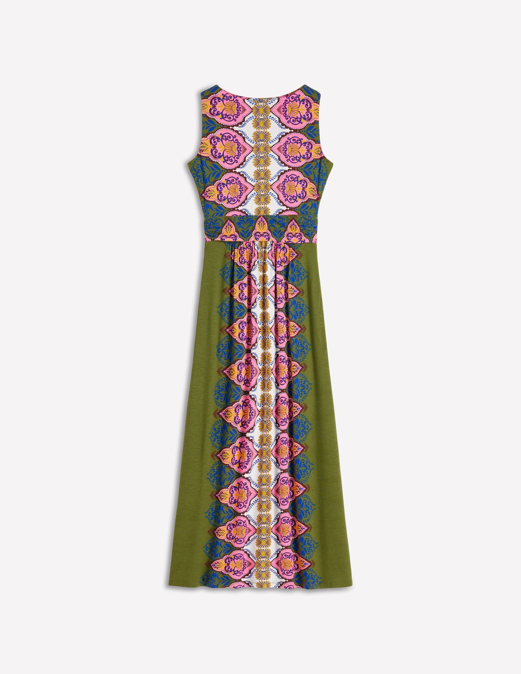 Antonia Jersey Maxi Dress-Multi, Ornamental Garden - Image 6