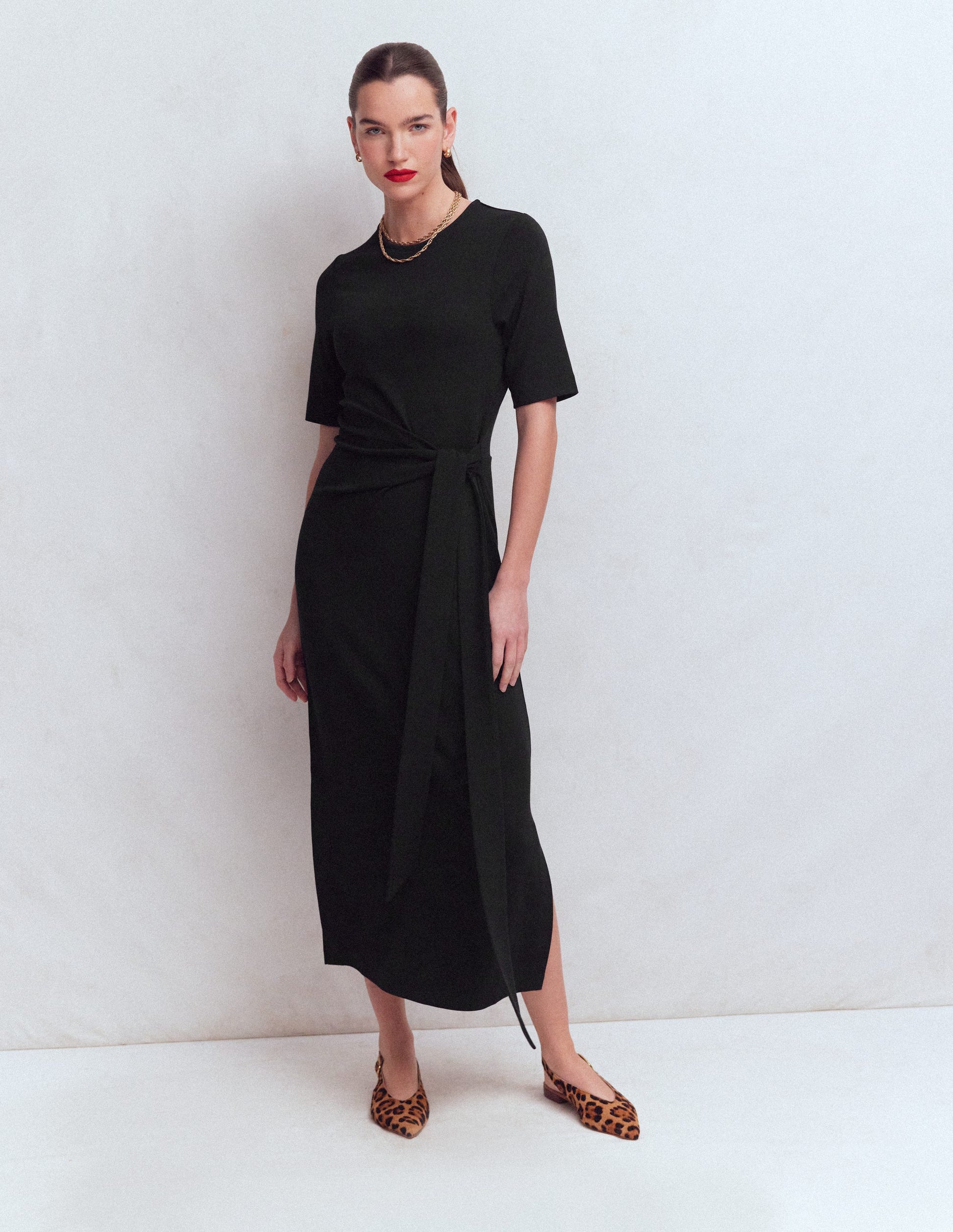 jersey midi dress black Buy Black Cap Sleeve Shirred Body Jersey Midi Dress from Next USA