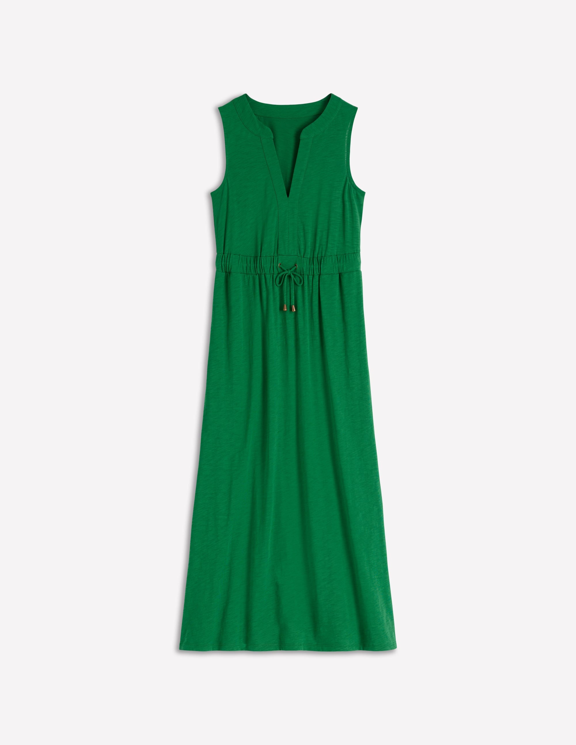 Delphine Midi Jersey Dress-Fresh Green - Image 5