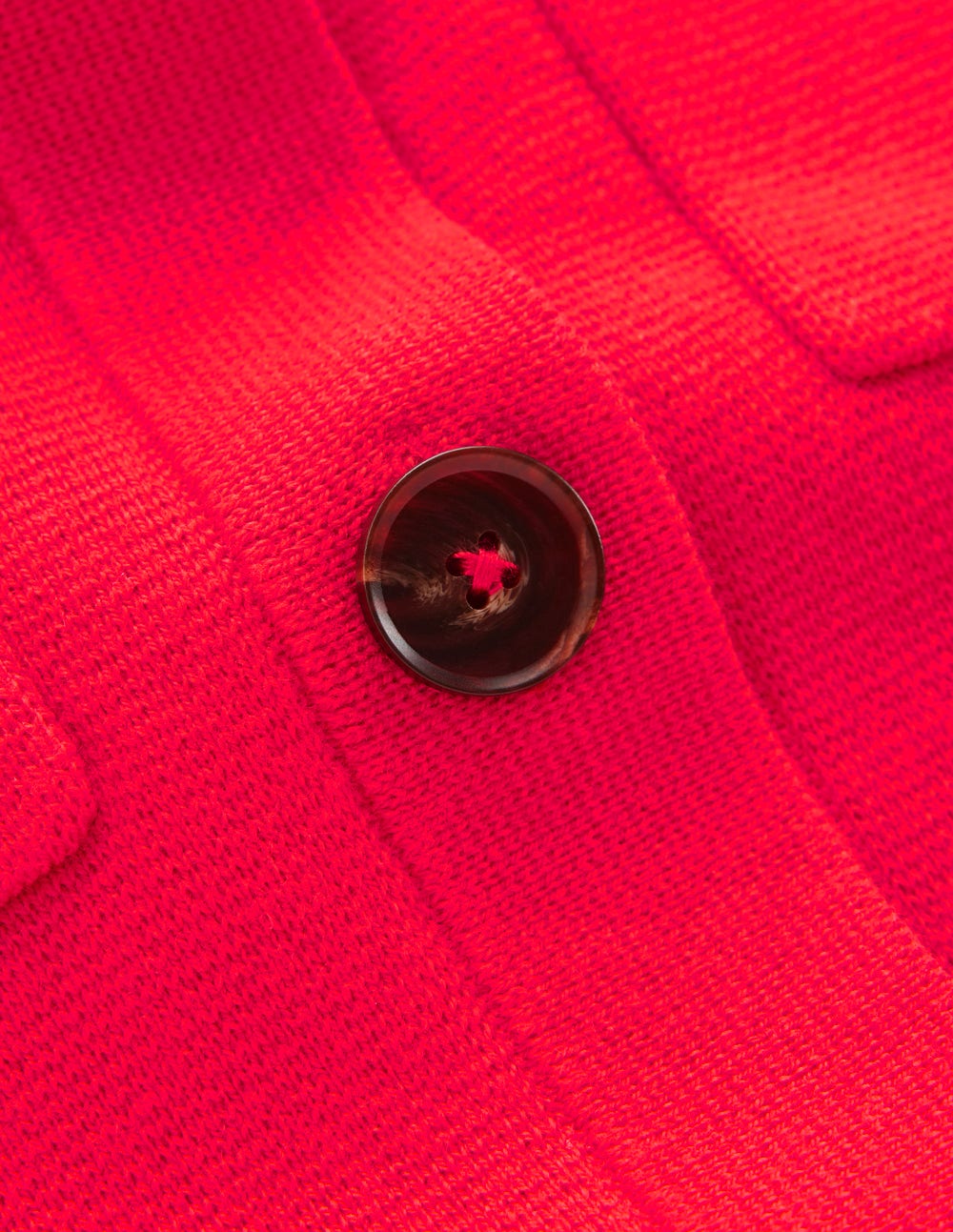 Short Sleeve Knit Shirt-Bright Cherry-9