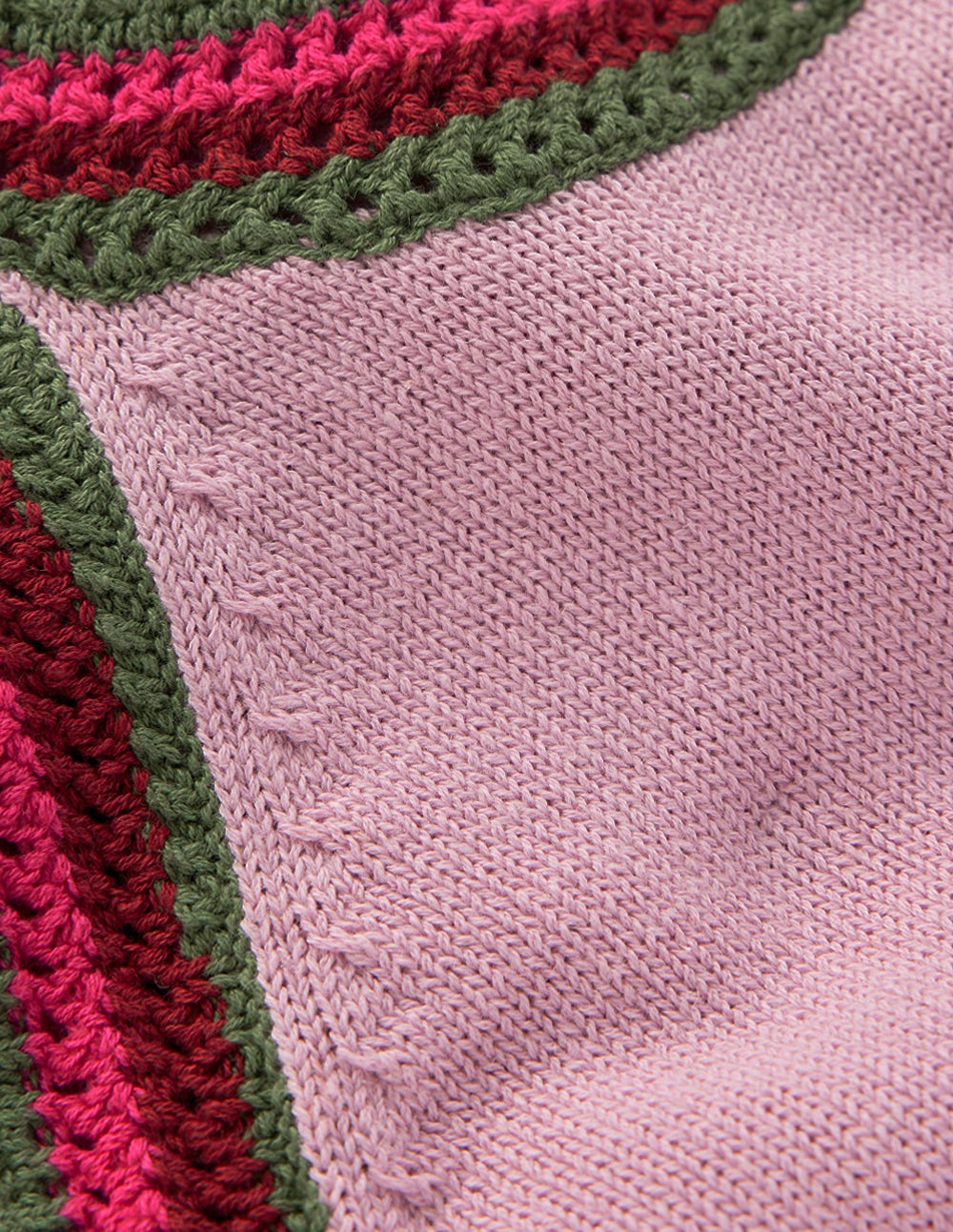 Saffron Crochet Racer Tank-Pink-7