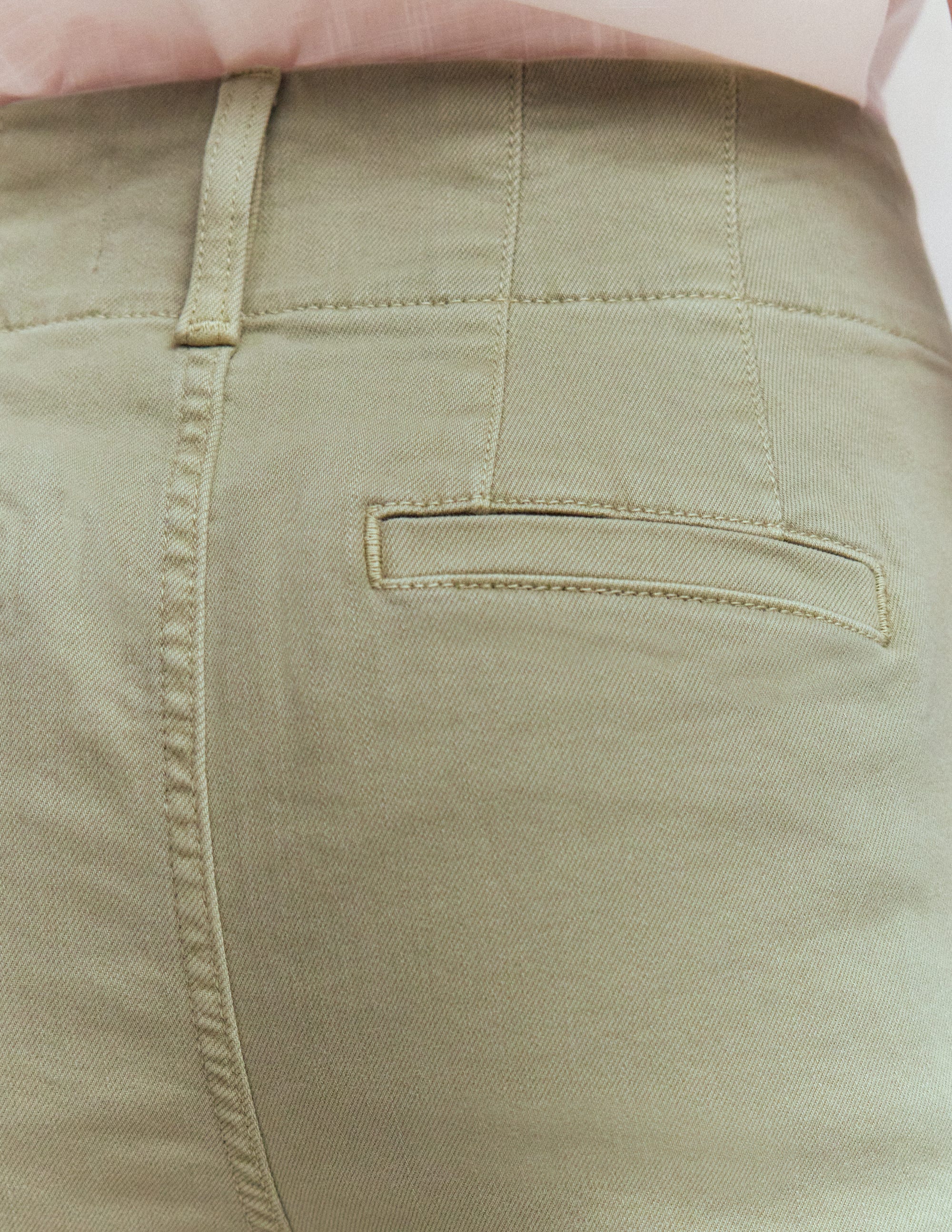 Primrose Cropped Jeans-Soft Green - Image 5