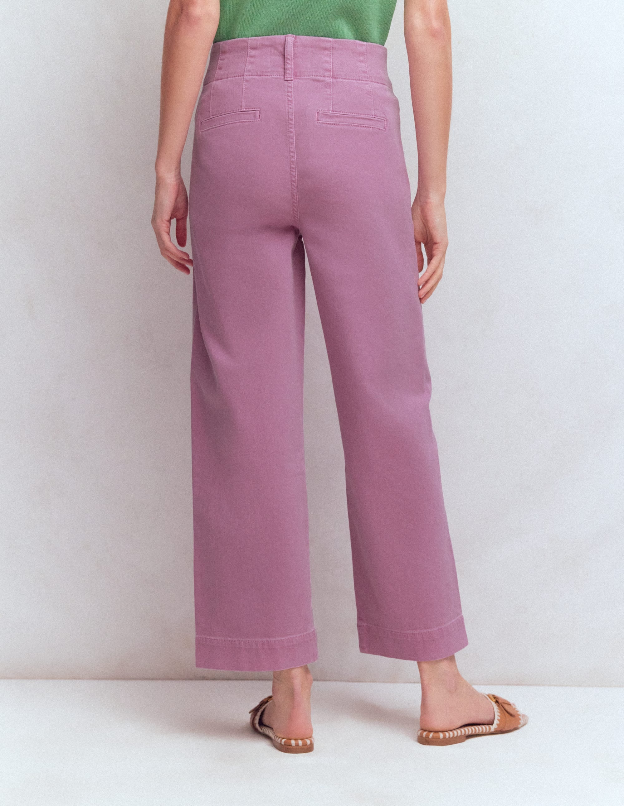 Primrose Cropped Jeans-Clover Purple - Image 3