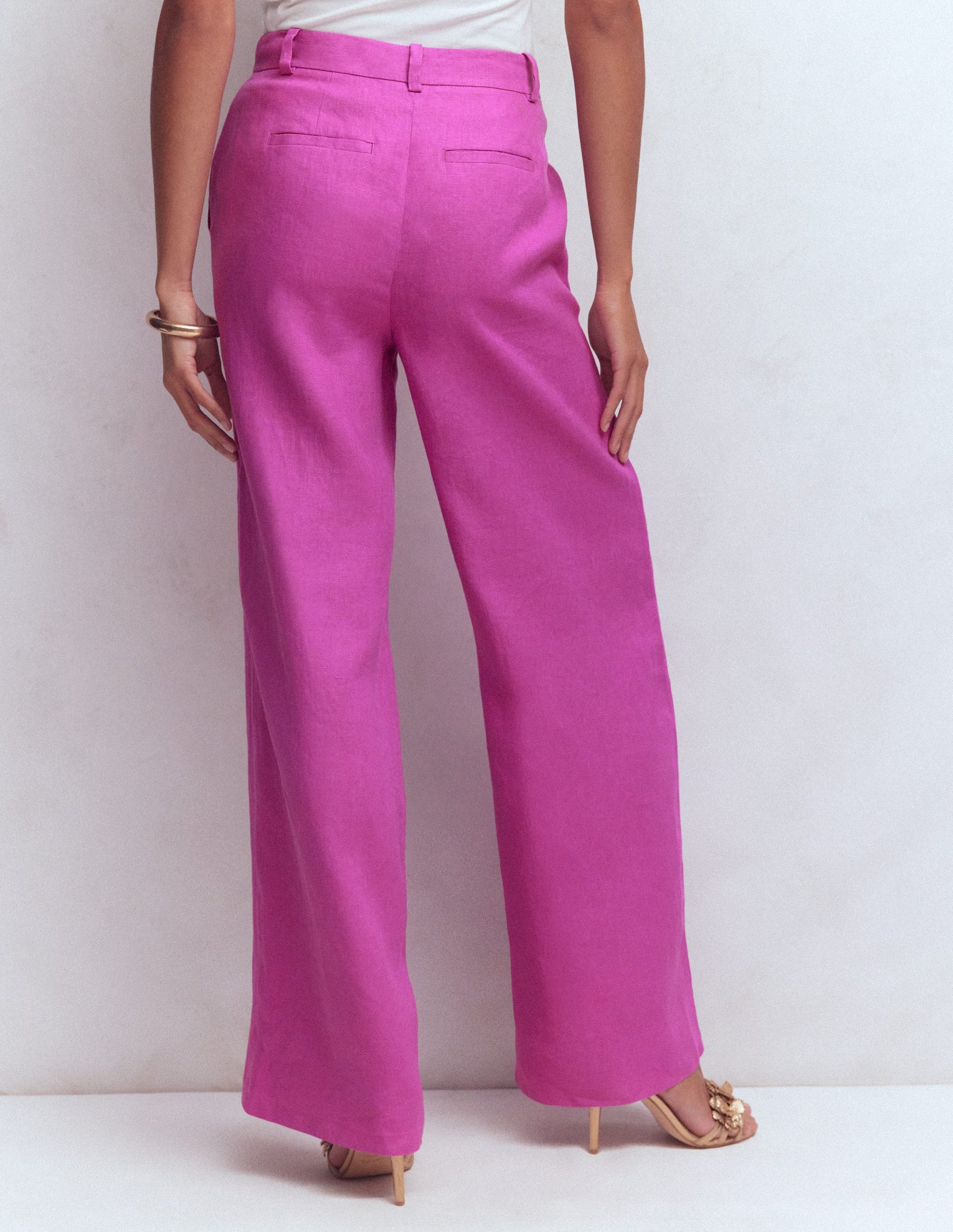 Belgravia Linen Trousers-Passion Flower-3