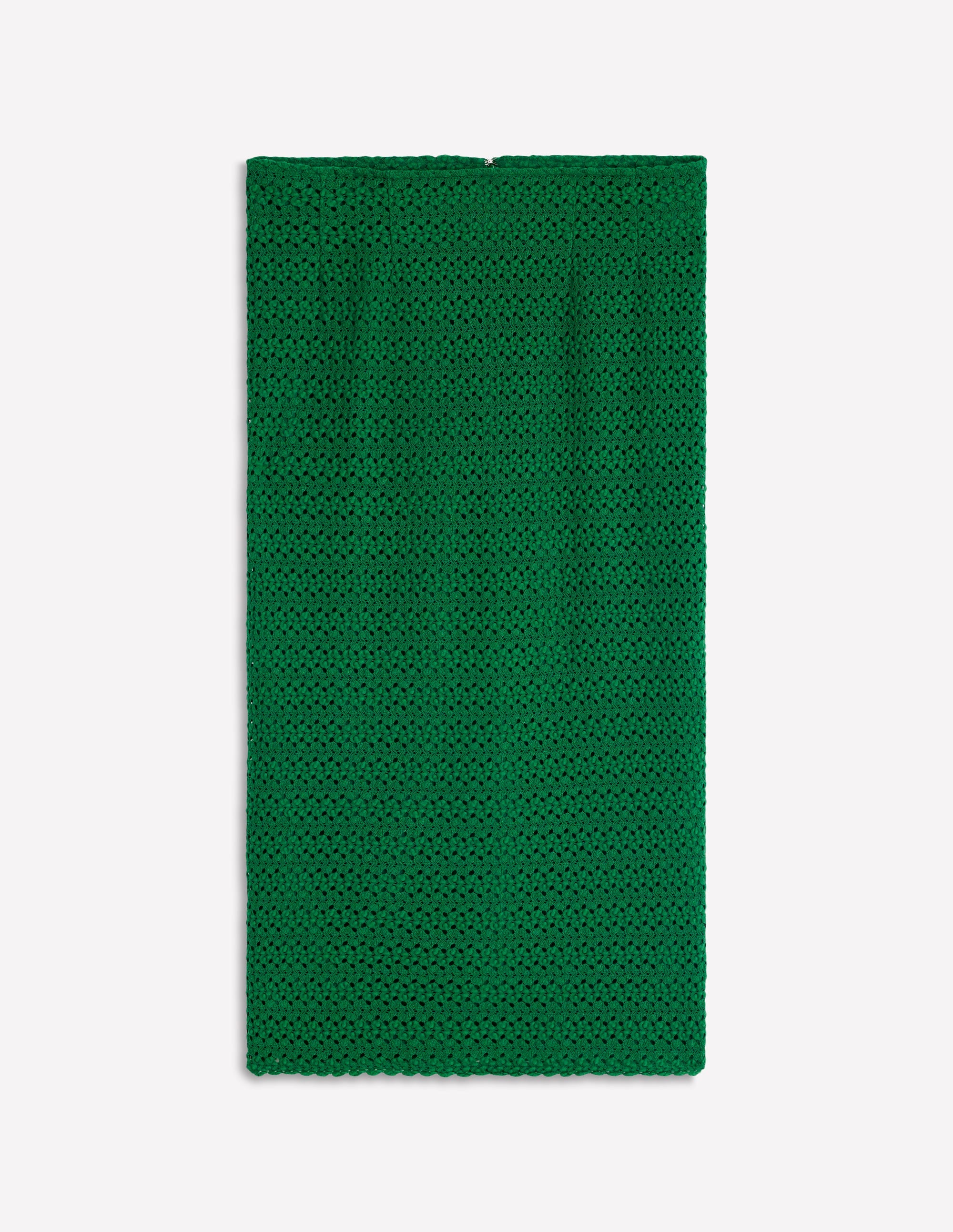 Lace Pencil Skirt-Fresh Green - Image 7