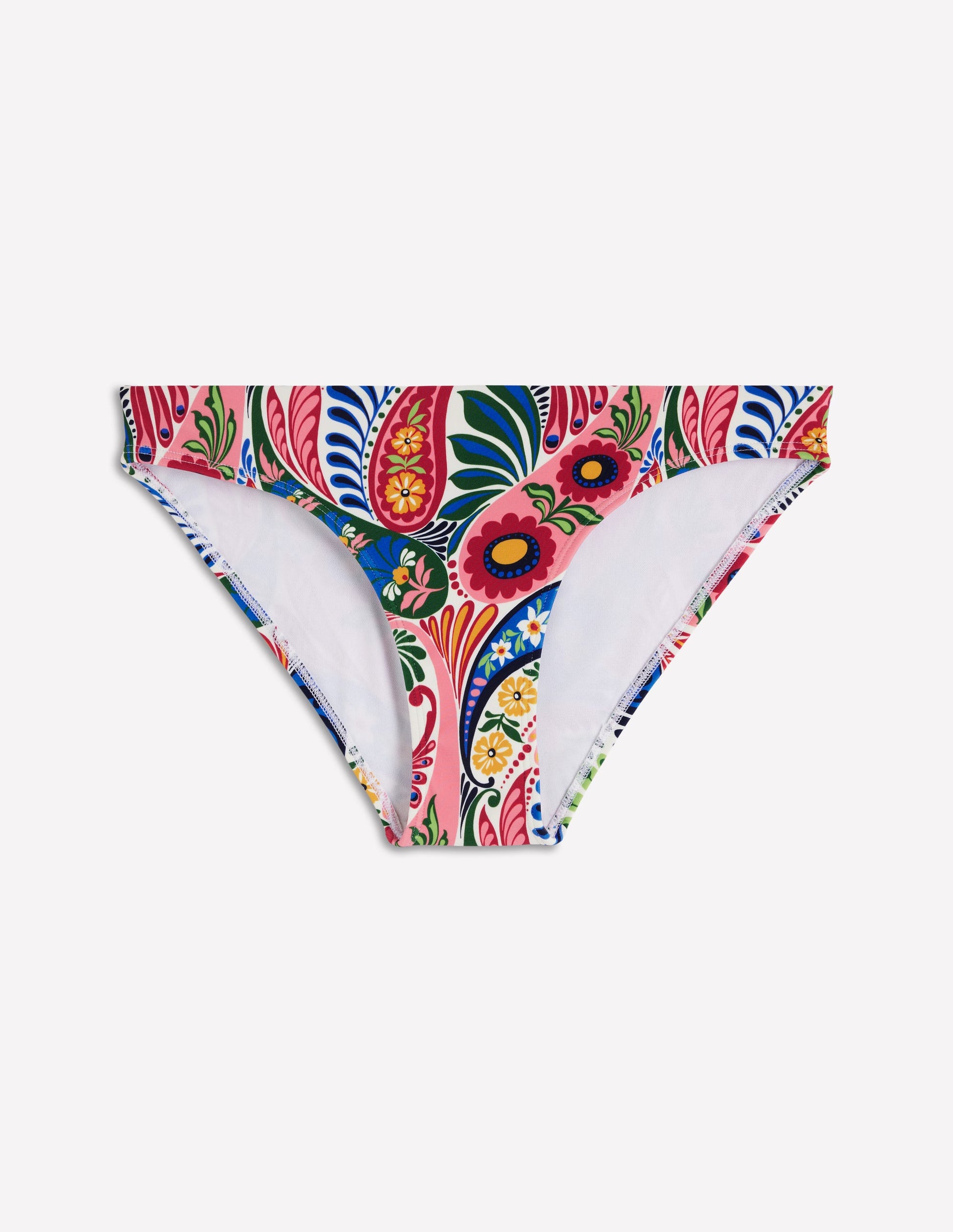Classic Bikini Bottoms-Multi, Enchanted Paisley-6